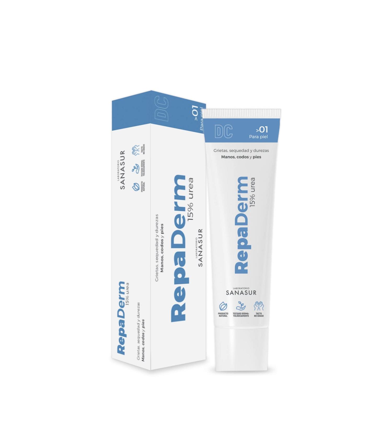 Sanasur Reparaderm Natural hands feet and elbow 75 ml - Buy Online on GoSupps.com