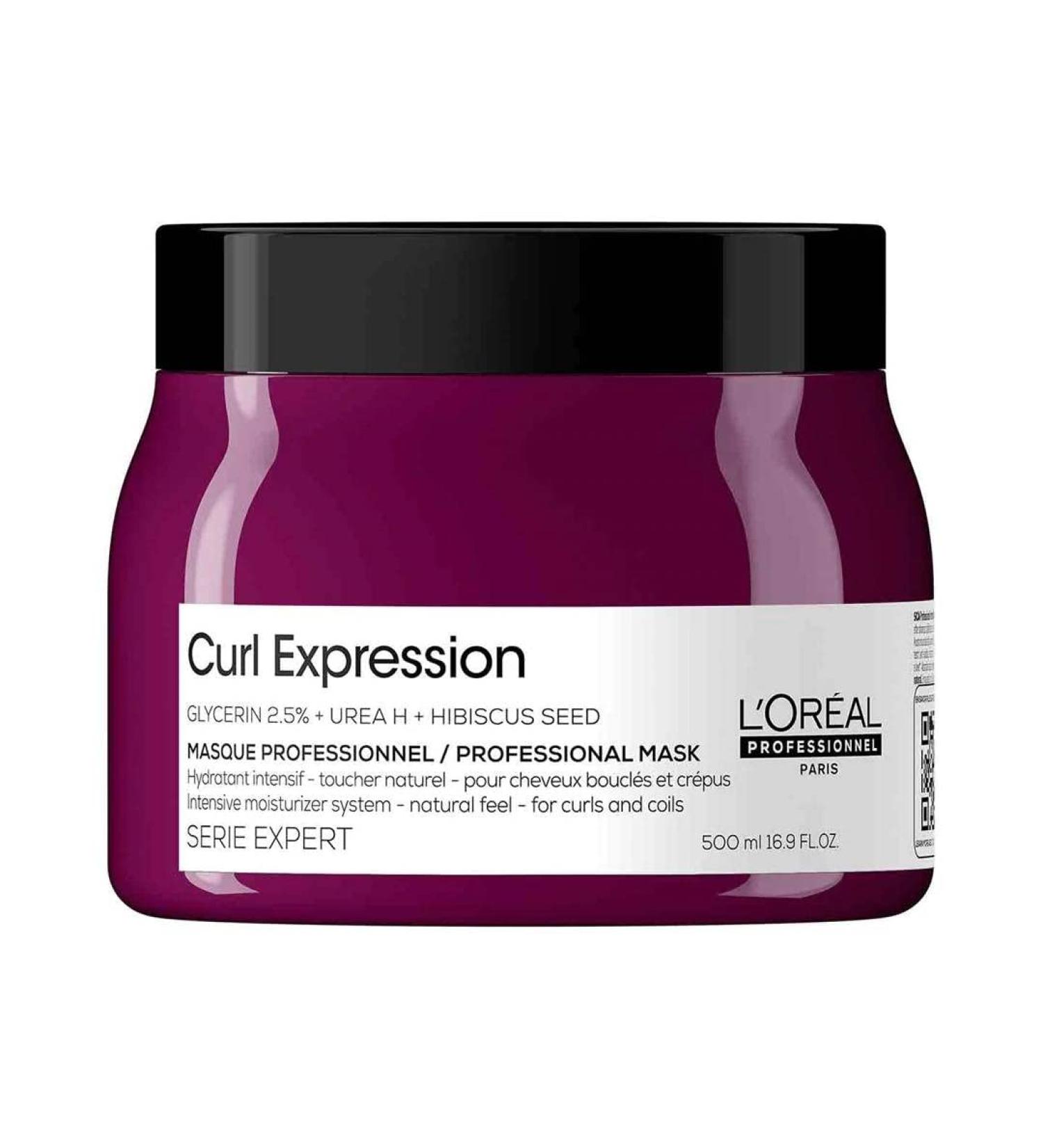 L'Oreal Curl Expression Intensive Moisturizer Mask 500ml - Repair & Hydrate Curls | International Shipping Available - Buy Online on GoSupps.com