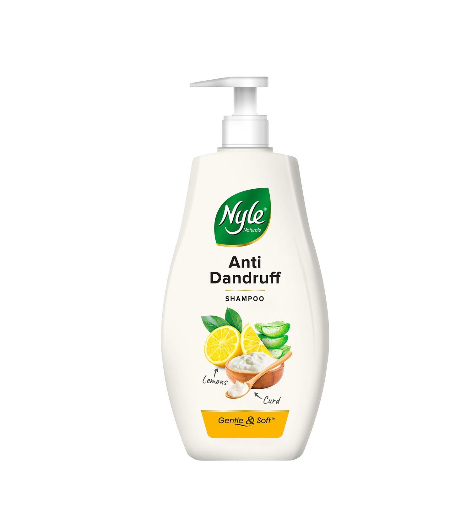 Nyle Anti Dandruff Shampoo 800ml - Effective Hair Care for All Hair Types | International Shipping Available - Buy Online on GoSupps.com