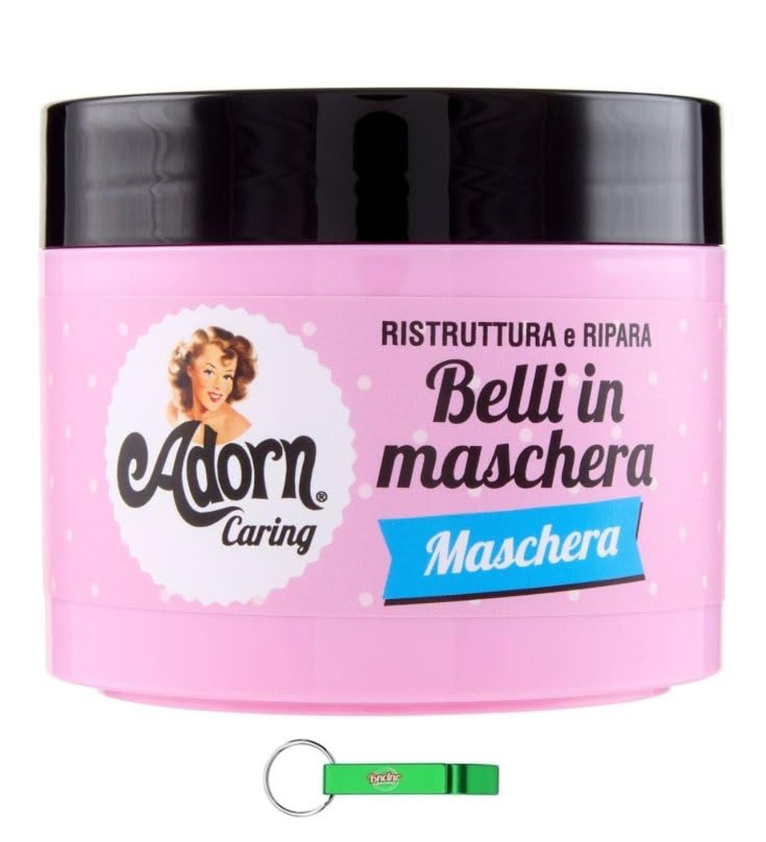 Adorn Maschera Ristrutturante e Riparatrice Lot de 12 masques capillaires Effet restructurant et r parateur 300 ml + porte-cl s Beni Culinari - Buy Online on GoSupps.com