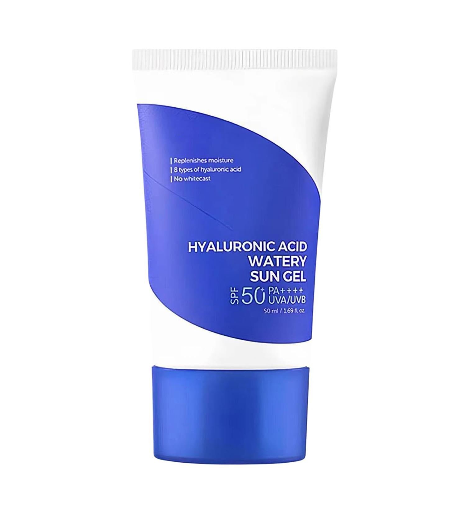 Hyaluronic Acid Korean Sunscreen SPF50++++ Sun Cream SPF50+ PA++++ SPF 50 Face Moisturiser Moisturizing Suncream Hyaluronic Acid Watery Sun Gel No Whitecast Reef-safe 50ml 1 - Buy Online on GoSupps.com
