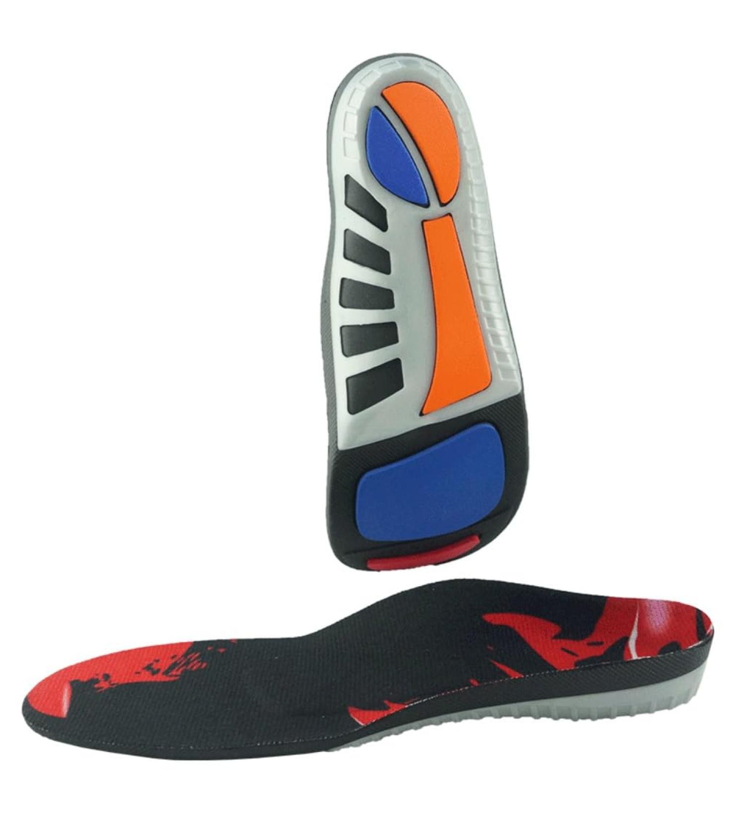 High Elastic Cushioning Insole - X/O Arch Support Sports Insole (Size 44) for Ultimate Comfort & Performance - International Shipping Available - Buy Online on GoSupps.com