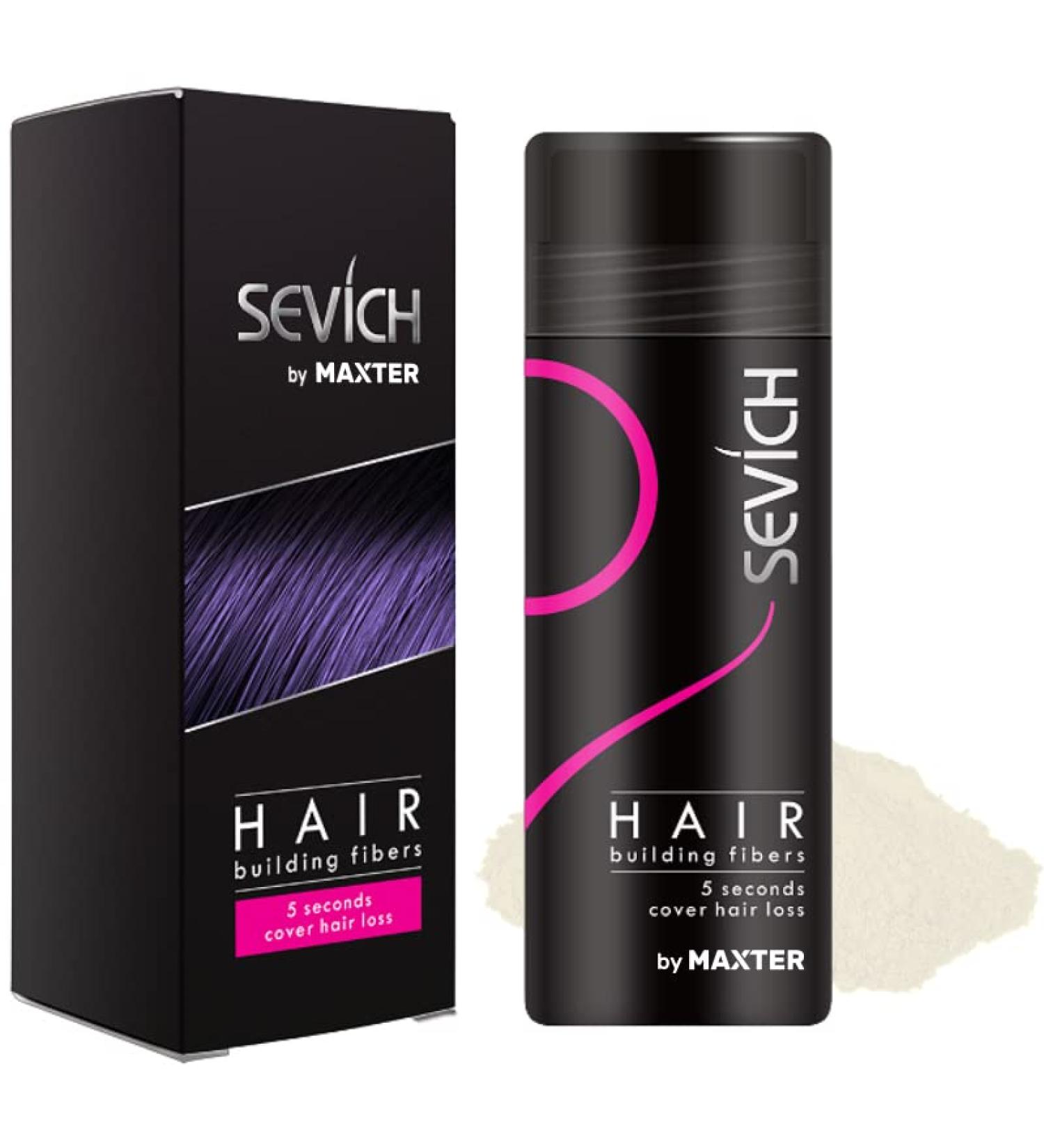 100% Natural Cotton Scatter Hair Powder for Immediate Hair Coverage - Bulk Hair Compression for Men & Women (25g White) - Shop Internationally! - Buy Online on GoSupps.com