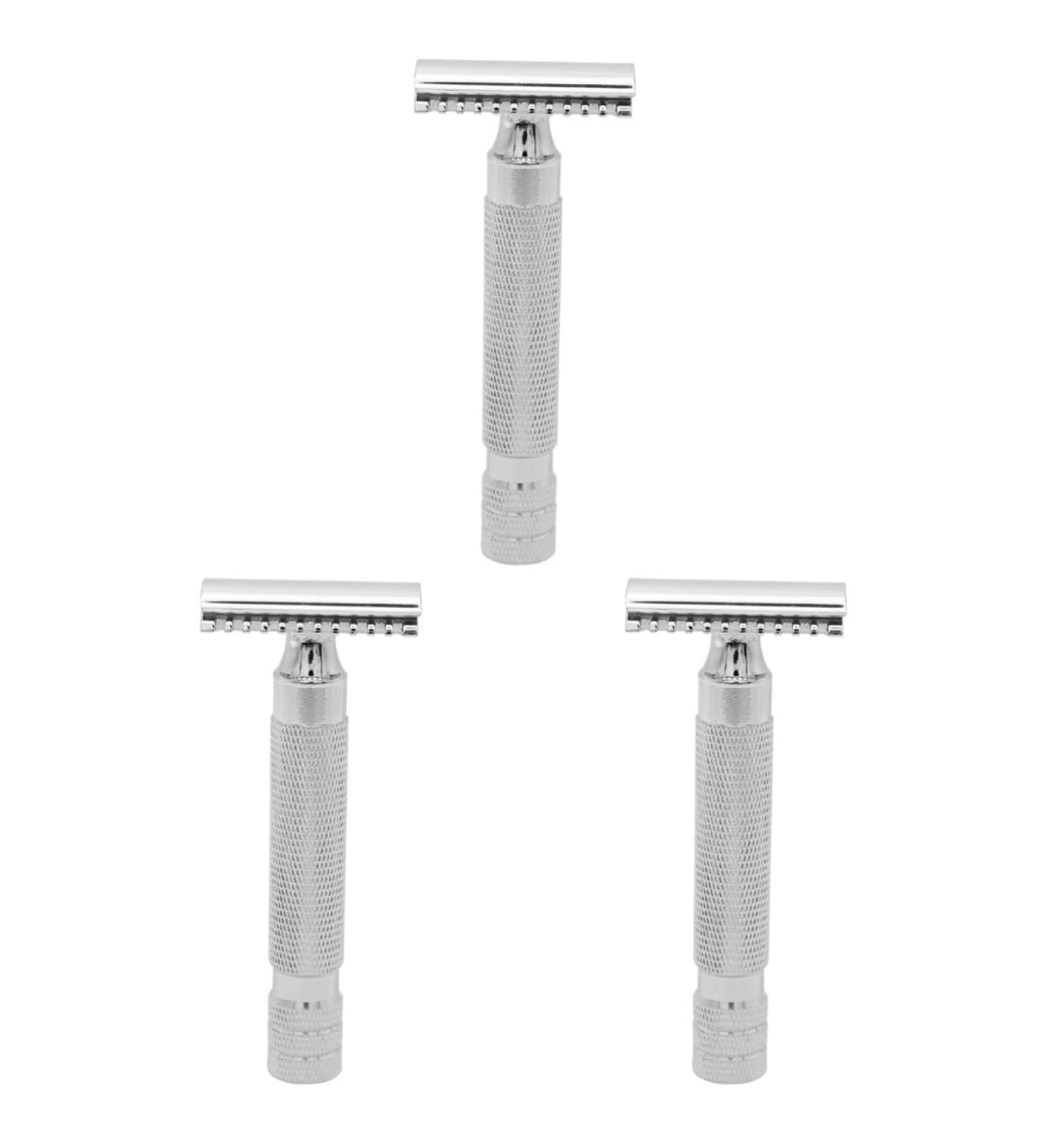 Beaupretty 3-in-1 Facial Razor for Men | Double Head Shaver & Razor Blades | Body Grooming & Precision Shave - Buy Online on GoSupps.com