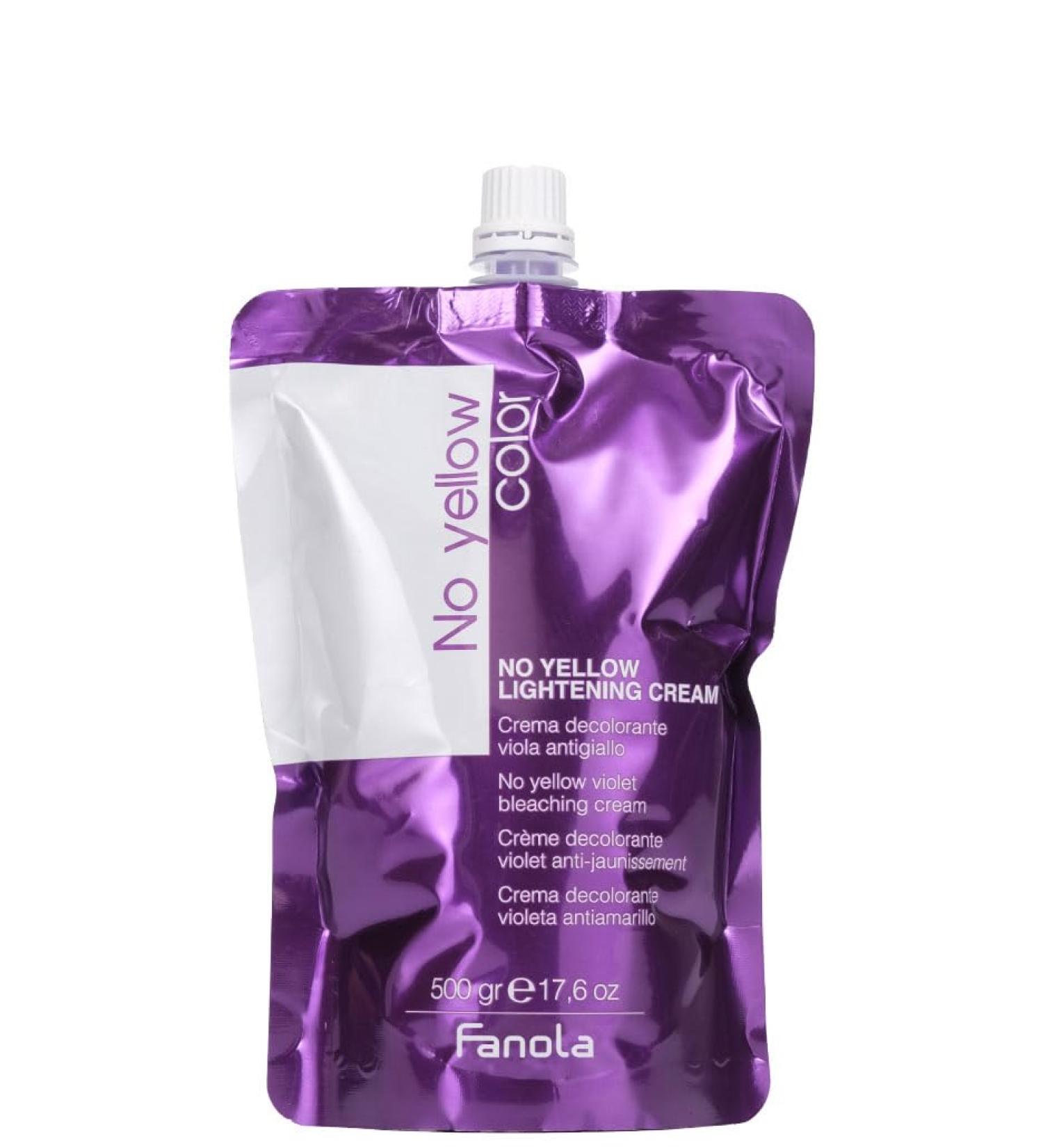 Fanola No Yellow bleaching cream purple 500 g