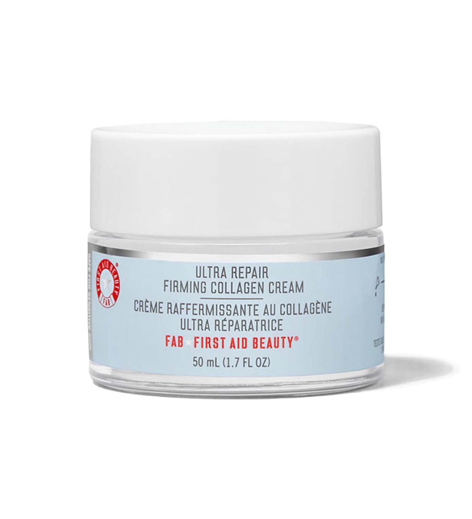 First Aid Beauty Firming Cream with Peptides, Niacinamide & Collagen 1.7 fl oz - Buy Online on GoSupps.com