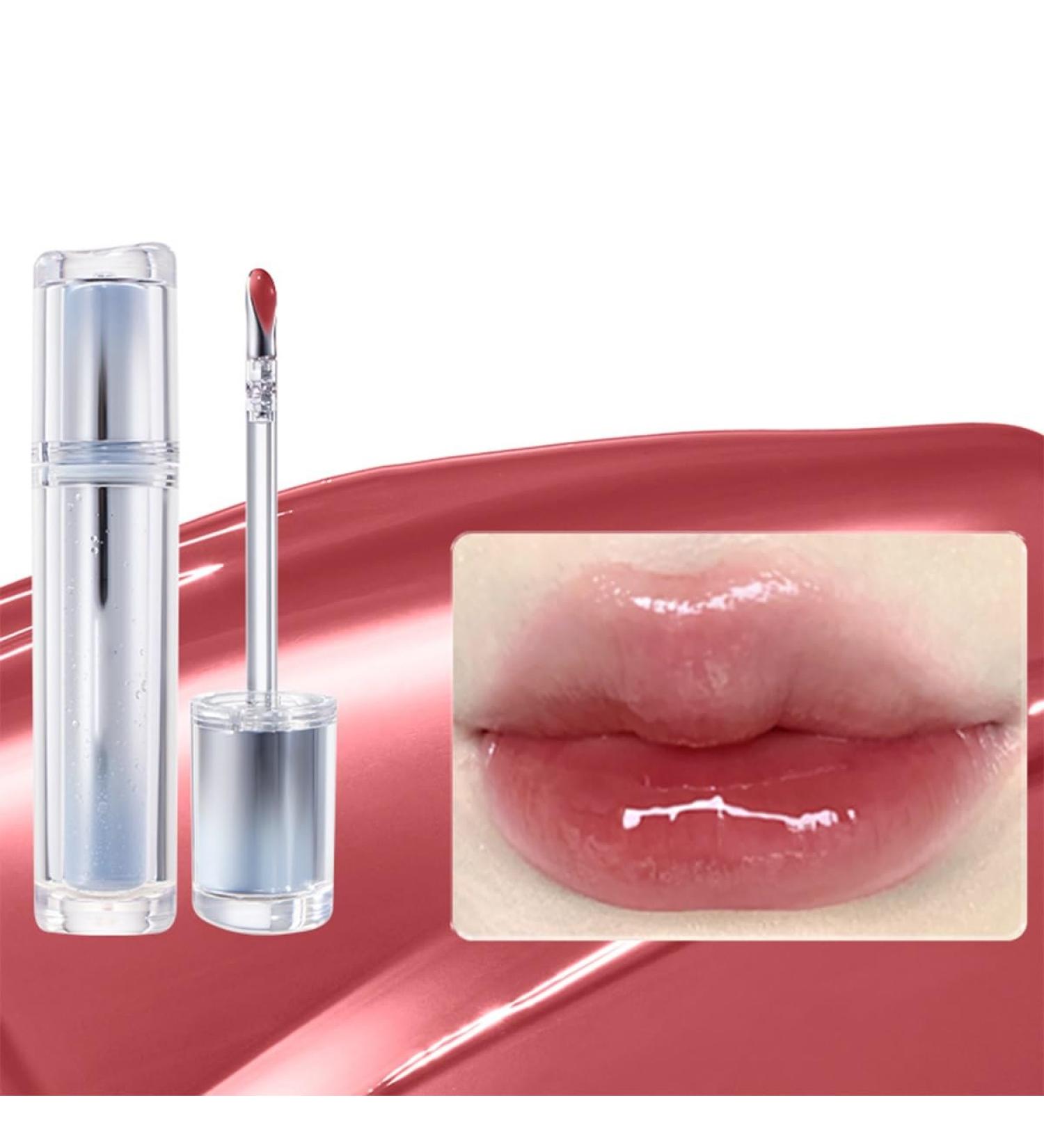 Judy Doll Moisturizing Jelly Lip Gloss Hydrating Lip Tint 2024 Mirror Lip Gloss with Metal Tip Applicator - Long Lasting & Non-Stick(10#) - Buy Online on GoSupps.com