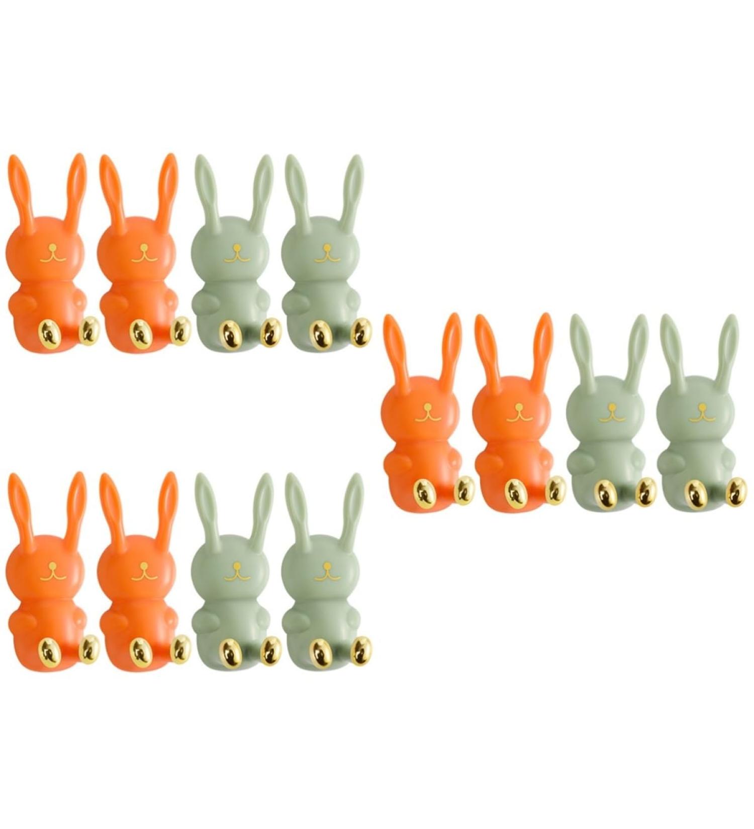 Alipis 12 STK Caricature Toothbrush & Razor Holder Hooks - Wall-Mounted ABS Connectors for Bathroom Organization - Buy Online on GoSupps.com