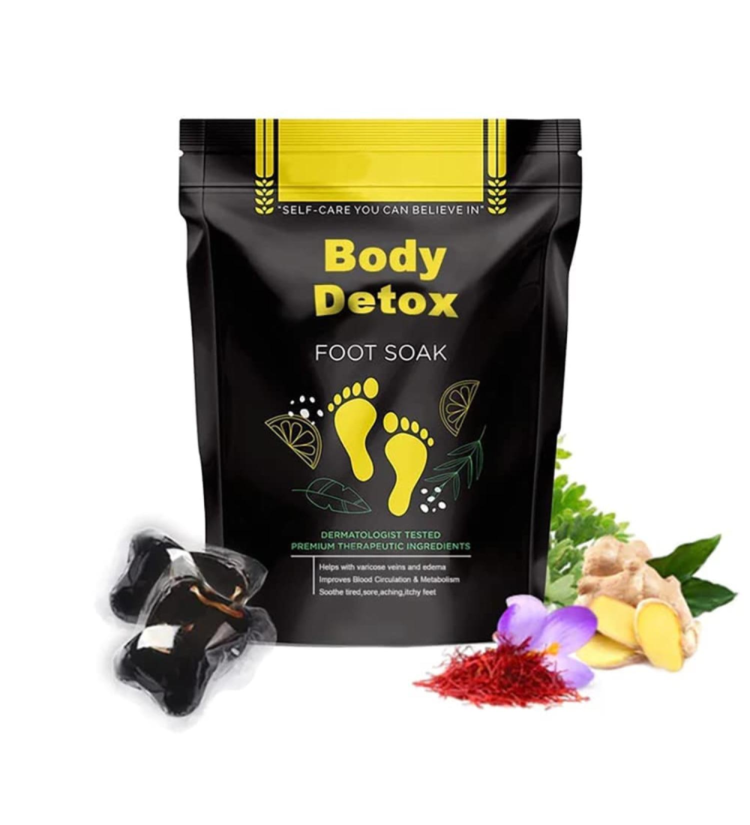 Daily Rebody Herbal Detox Foot Soak Beads - 2 Pack (10 Pieces) - Buy Online on GoSupps.com