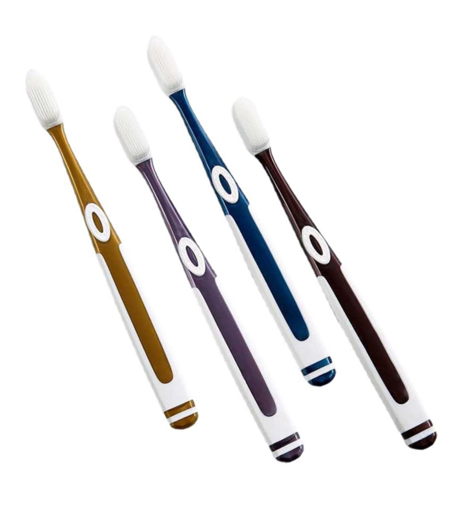 Minkissy Nano Toothbrush - Healthy Oral Care for Kids & Adults | Silicone Manual Toothbrush for Deep Cleaning | Eco-Friendly Dental Tool for a Bright Smile - Buy Online on GoSupps.com