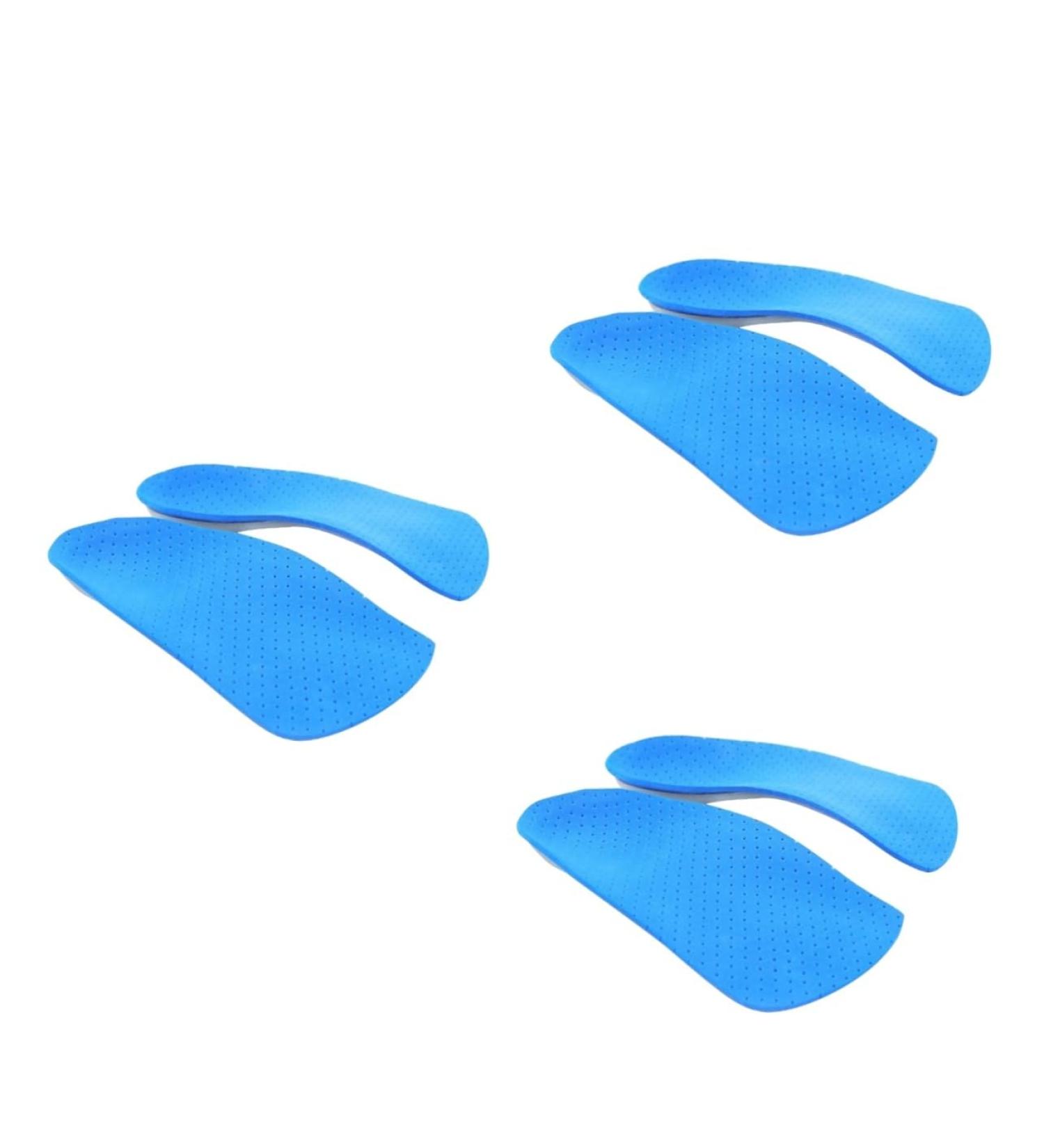 Healvian Arch Support Insoles - 3 Pairs Flatfoot Shoe Inserts for Men & Women Sports & Comfort Arch Pads - Buy Online on GoSupps.com
