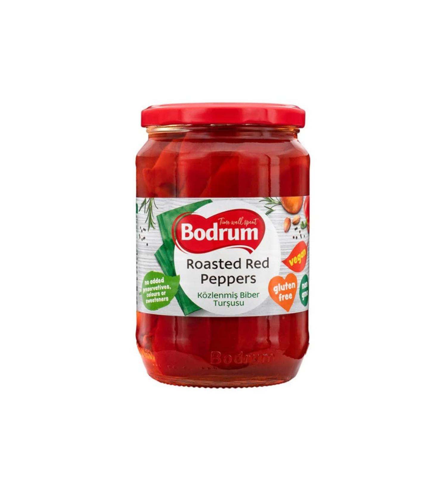 Bodrum Roasted Red Peppers 670gr x 15 pack