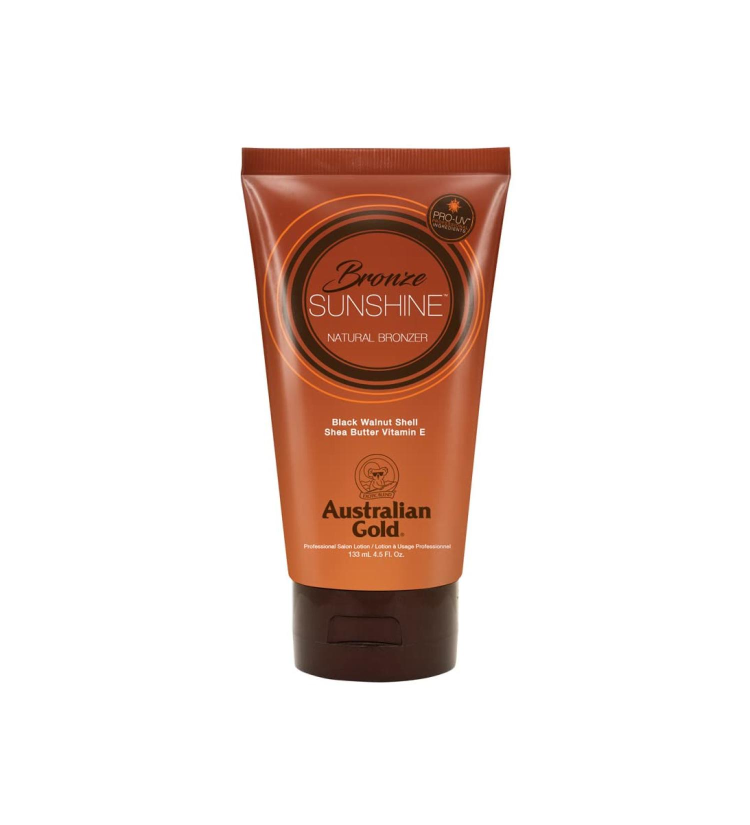 Designer Skin Bronze Sunshine Natural Bronzer Sunbed Dark Tanning Paraben Free Lotion with Shea Butter 130ml