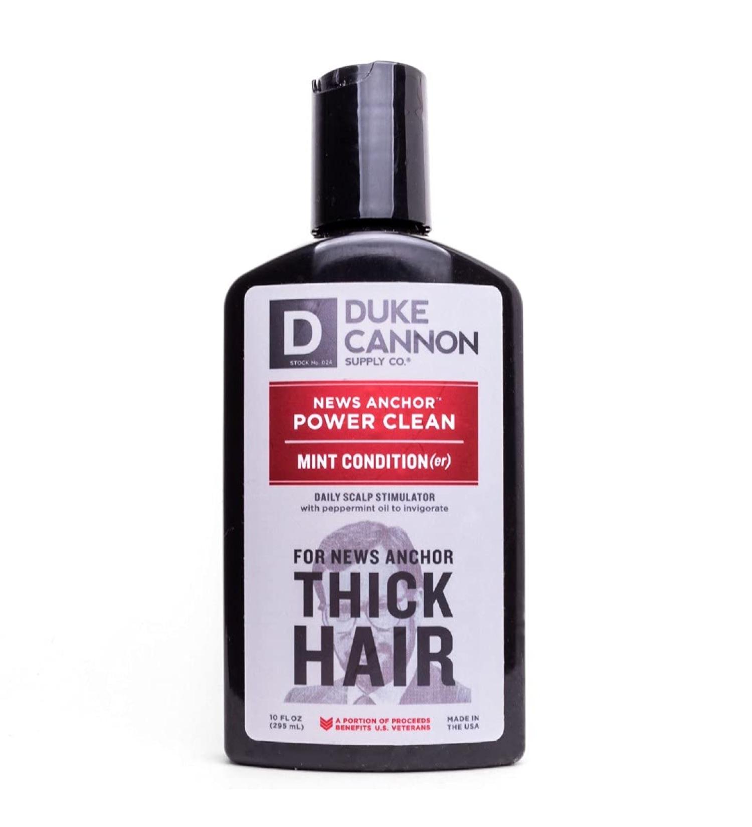 Duke Cannon Supply Co. News Anchor Power Clean Mint Conditioner - 10 Fl Oz - Buy Online on GoSupps.com