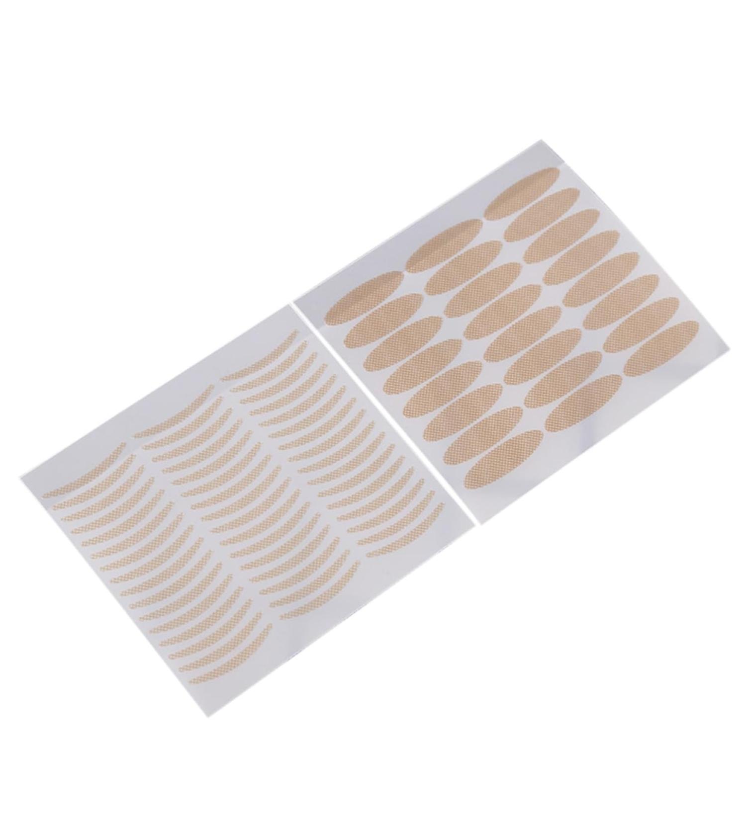 Angoily 48 Pairs Makeup Tape Double Single Eyelid Stickers Eyelid Sticker Tape Double Eyelid Tape Lace Eyelid Tape Invisible Eyelid Makeup Gadgets Eyelid Strips Tool Double Sided - Buy Online on GoSupps.com