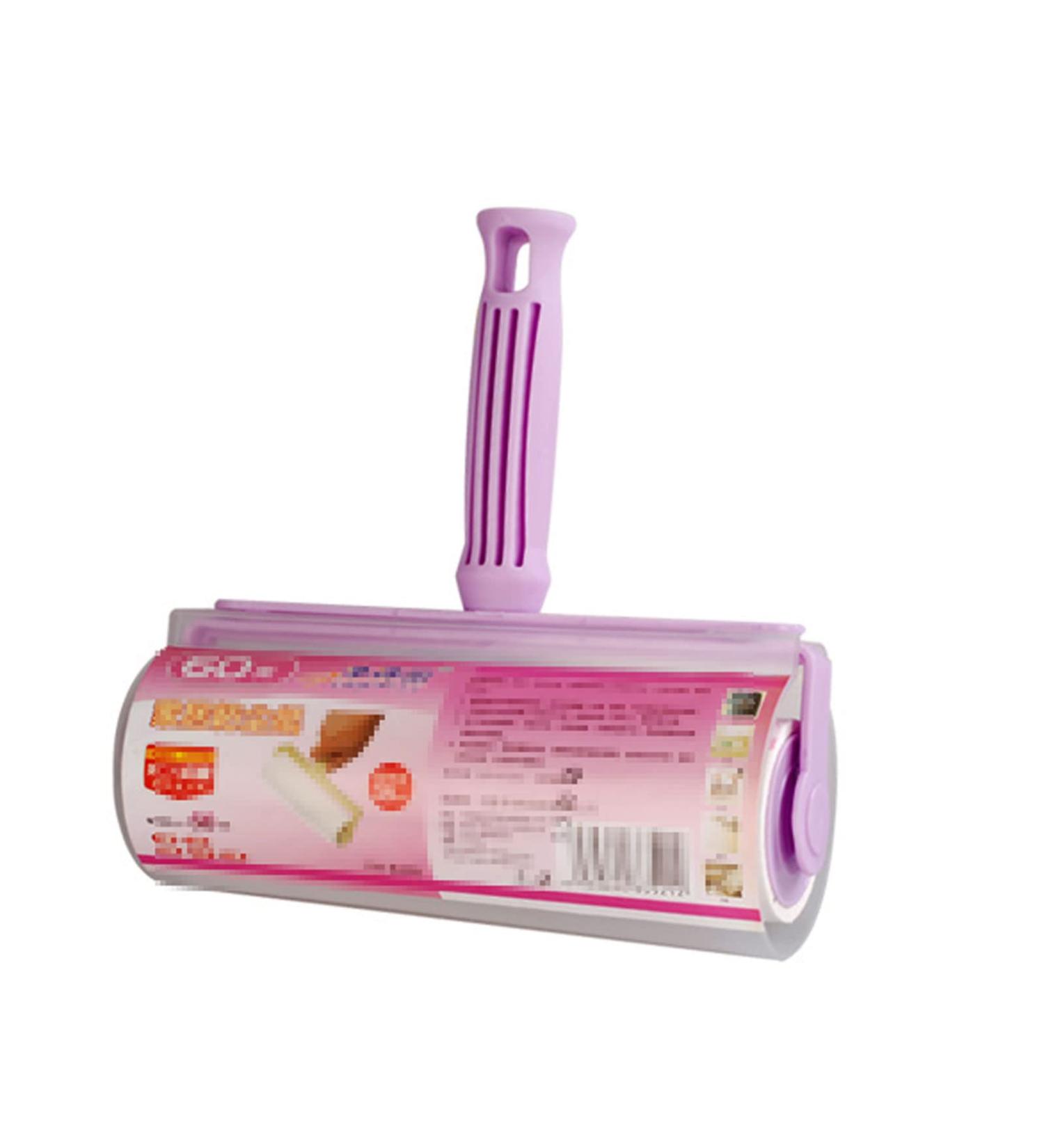 16cm Large Surface Lint Roller with 7 Refills - Effective Pet Hair Remover for Clothes & Furniture - 420 Sheets - Purple Rodillo Quitapelusas - Buy Online on GoSupps.com