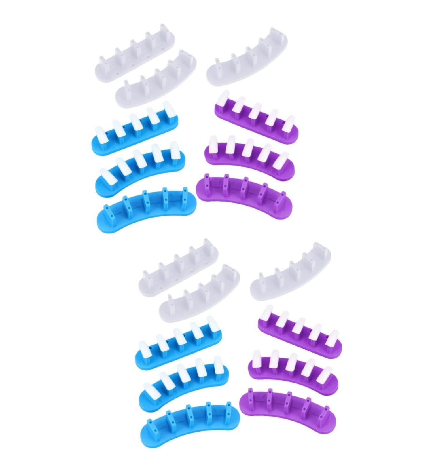 Beavorty 6 Sets Manicure Practice Display Stand Manicure Practice Nails Tips Nail Art Tip Stand Display Easel Manicure Practice Base Nail Training Display Nails Tools Lotus Seat Nail Piece - Buy Online on GoSupps.com