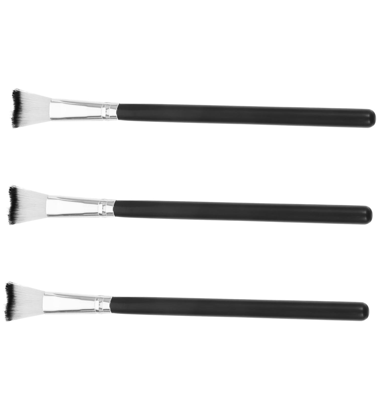 IWOWHERO 3pcs Fish Tail Brush Nose Contour Brush Women Makeup Brushes Brush for Nose Makeup Aluminum Tube 18.50X1.00X1.00CM As Shown 1 - Buy Online on GoSupps.com