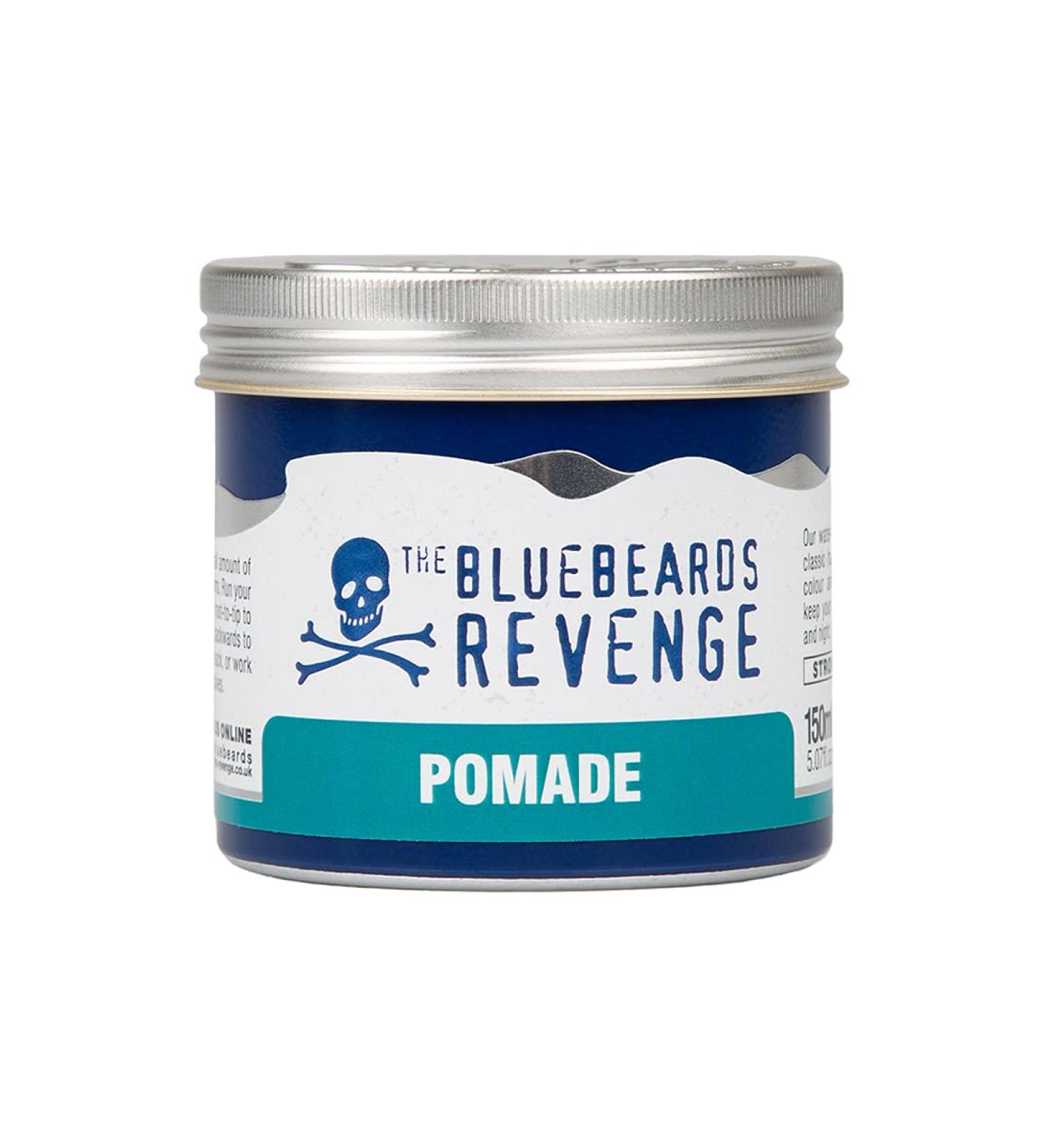 The Bluebeards Revenge Water Based Pomade for Men - Strong Hold & High Shine Finish - 150ml - Buy Online on GoSupps.com
