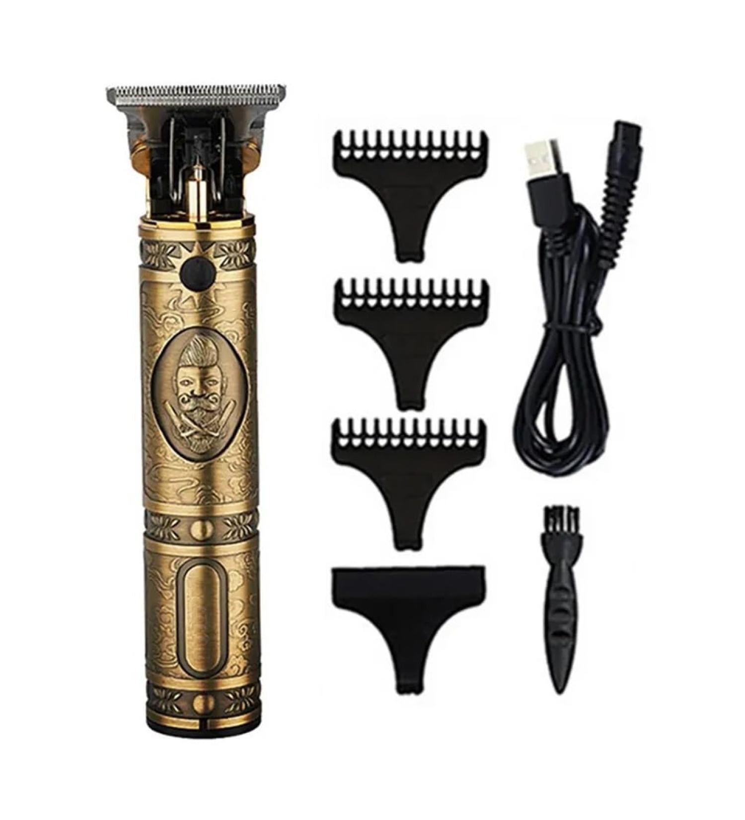 Professional USB Rechargeable Hair Clippers for Men - T9 Baldheaded Trimmer | Cordless Hair Shaver for Barbers - Buy Online on GoSupps.com