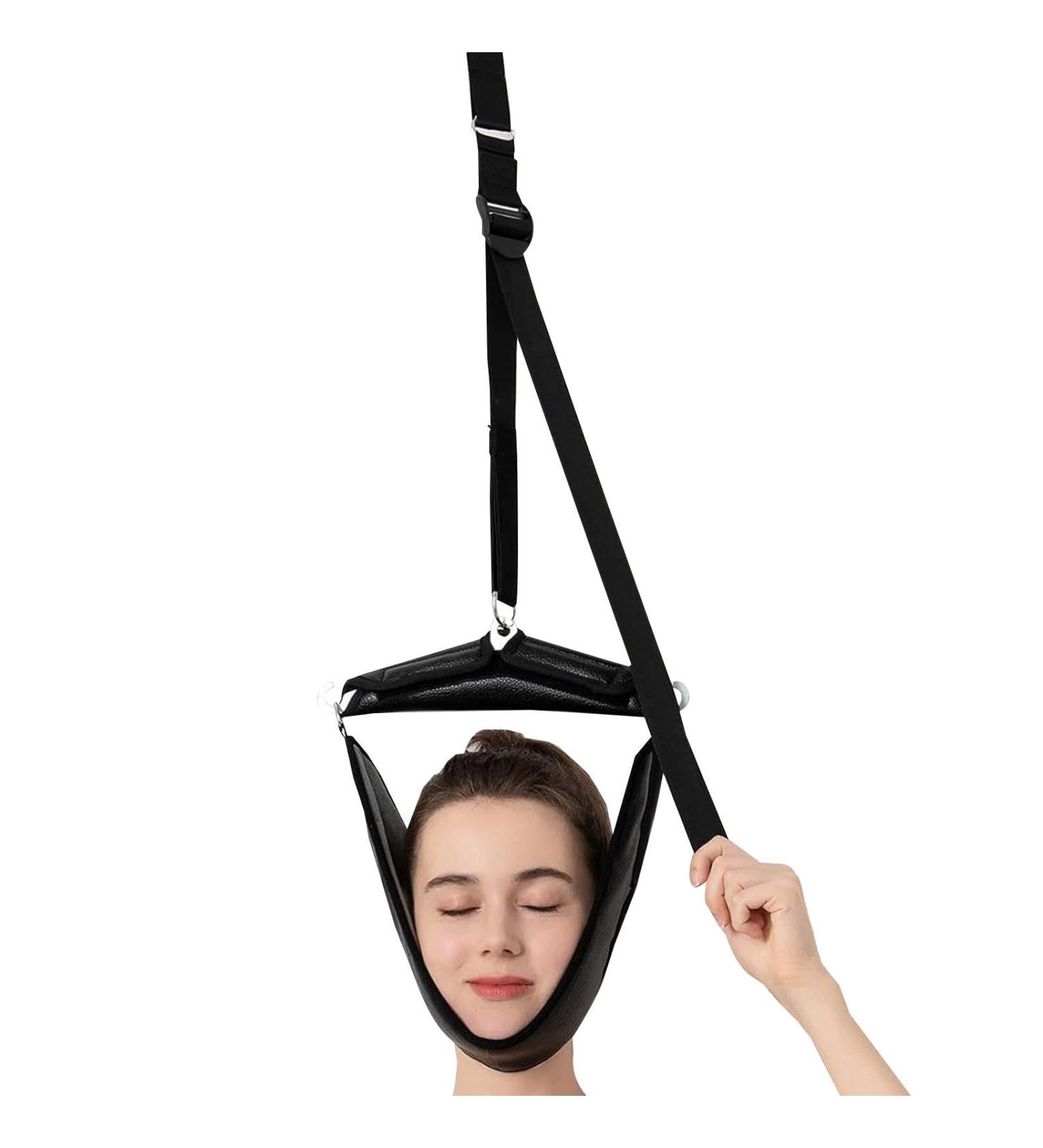 Over-the-Door Neck Traction Set | Cervical Traction for Improved Posture | Neck Corrector for Men & Women - Buy Online on GoSupps.com