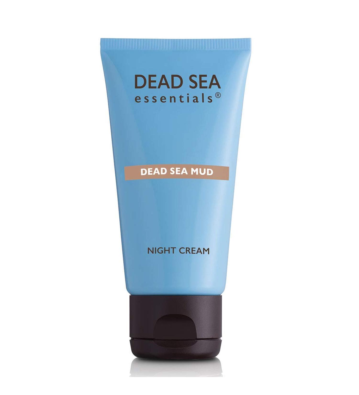 Dead Sea Essentials Mud Night Cream | Hydrating Vegan Skin Care | Cruelty-Free Moisturizer - 1.69 Fl oz (50 ml - Buy Online on GoSupps.com