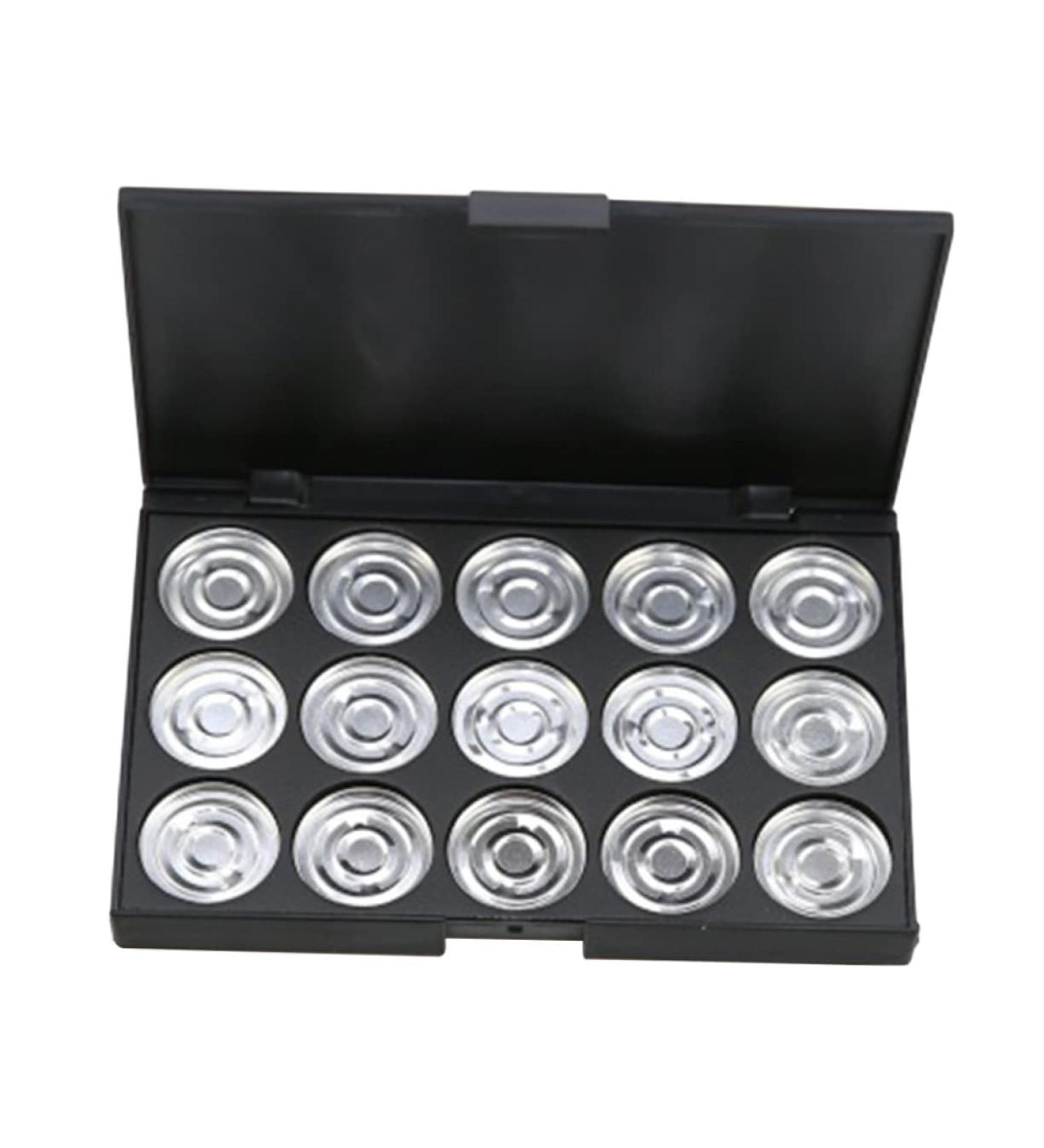 Estuche De Maquillaje 1pc Cosmetic Palette Practical 15 Holes Portable Durable Eyeshadow Palette Empty Eyeshadow Case Eyeshadow Case for Girls Makeup Cases - Buy Online on GoSupps.com