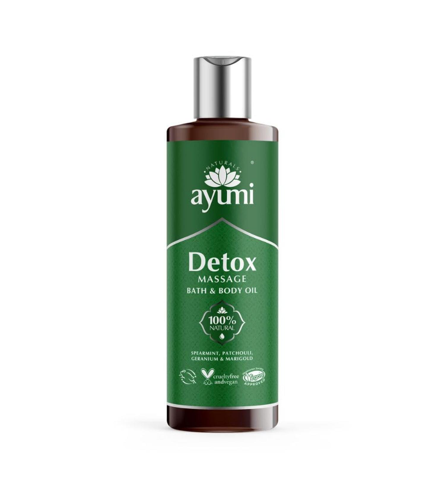 Detox Massage & Body Oil - Vegan Cruelty-Free 250ml | Dermatologically Tested for Wellness - Buy Online on GoSupps.com