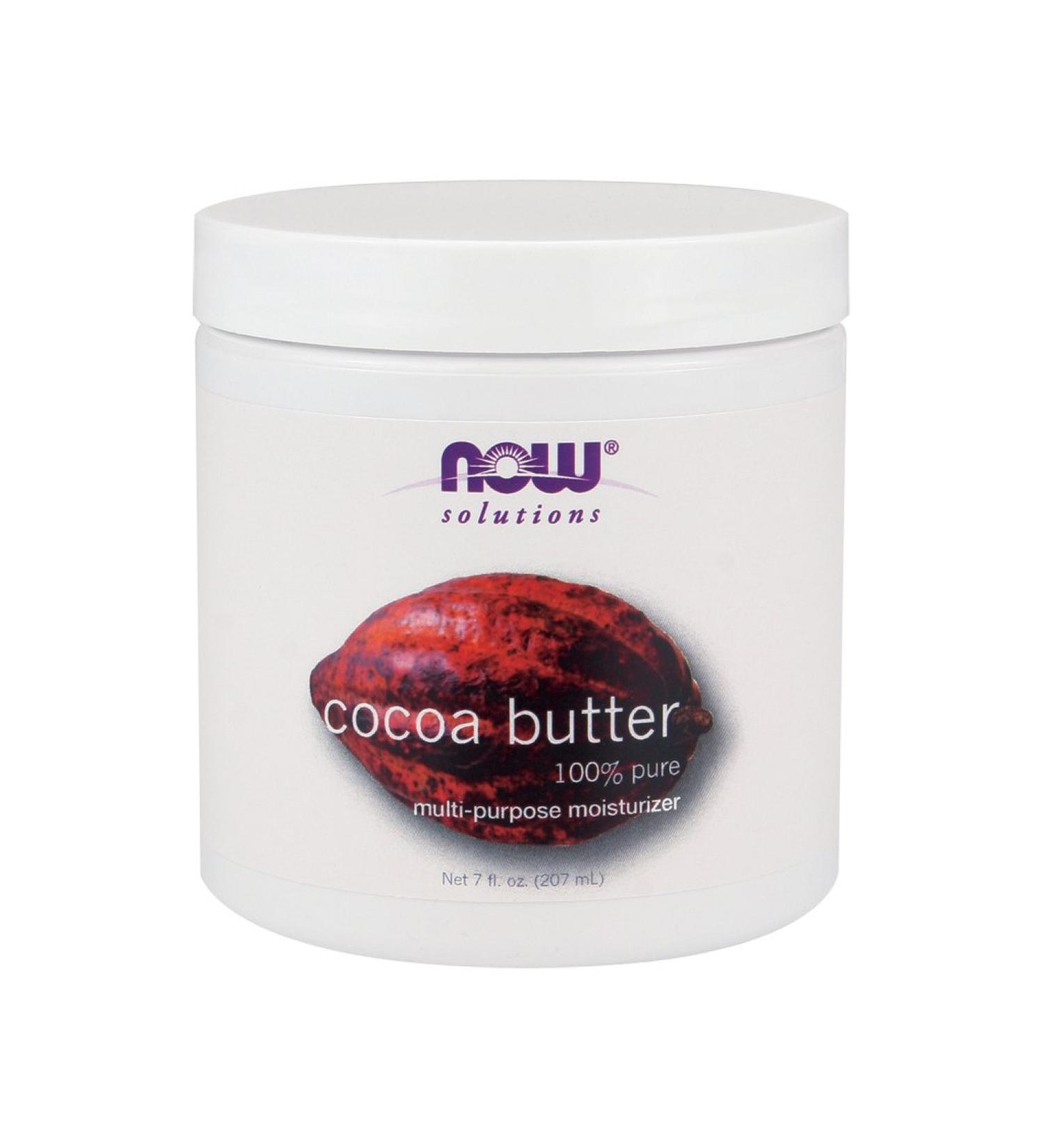 Now Foods Cocoa Butter (100% Pure) - 7 Oz