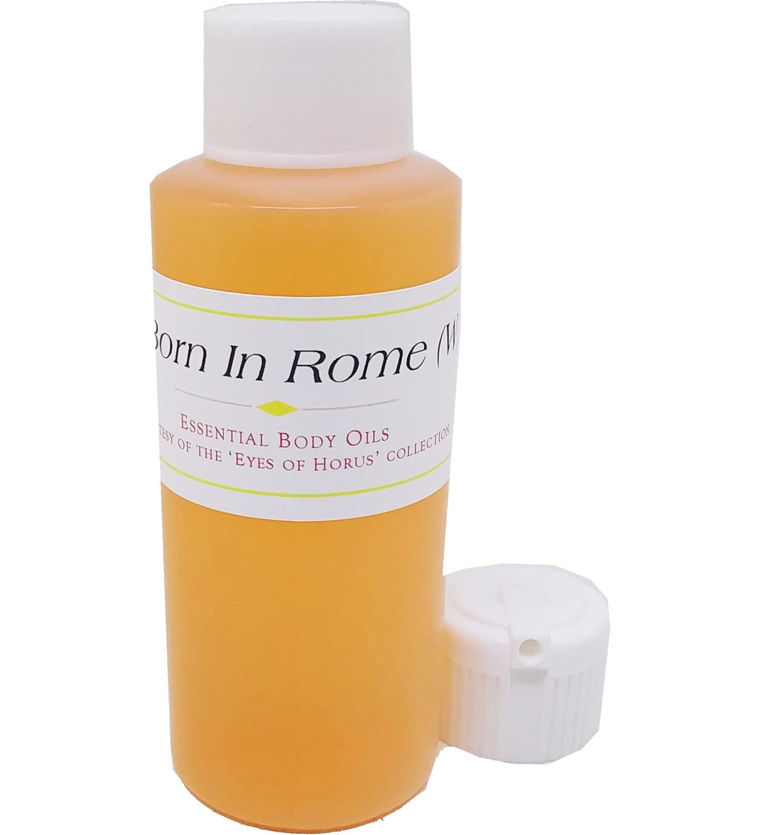 Donna Born In Rome - Type For Women Scented Body Oil Fragrance Flip Cap - Gold - 2 oz. - ID#32051 2 Fl Oz (Pack of 1)