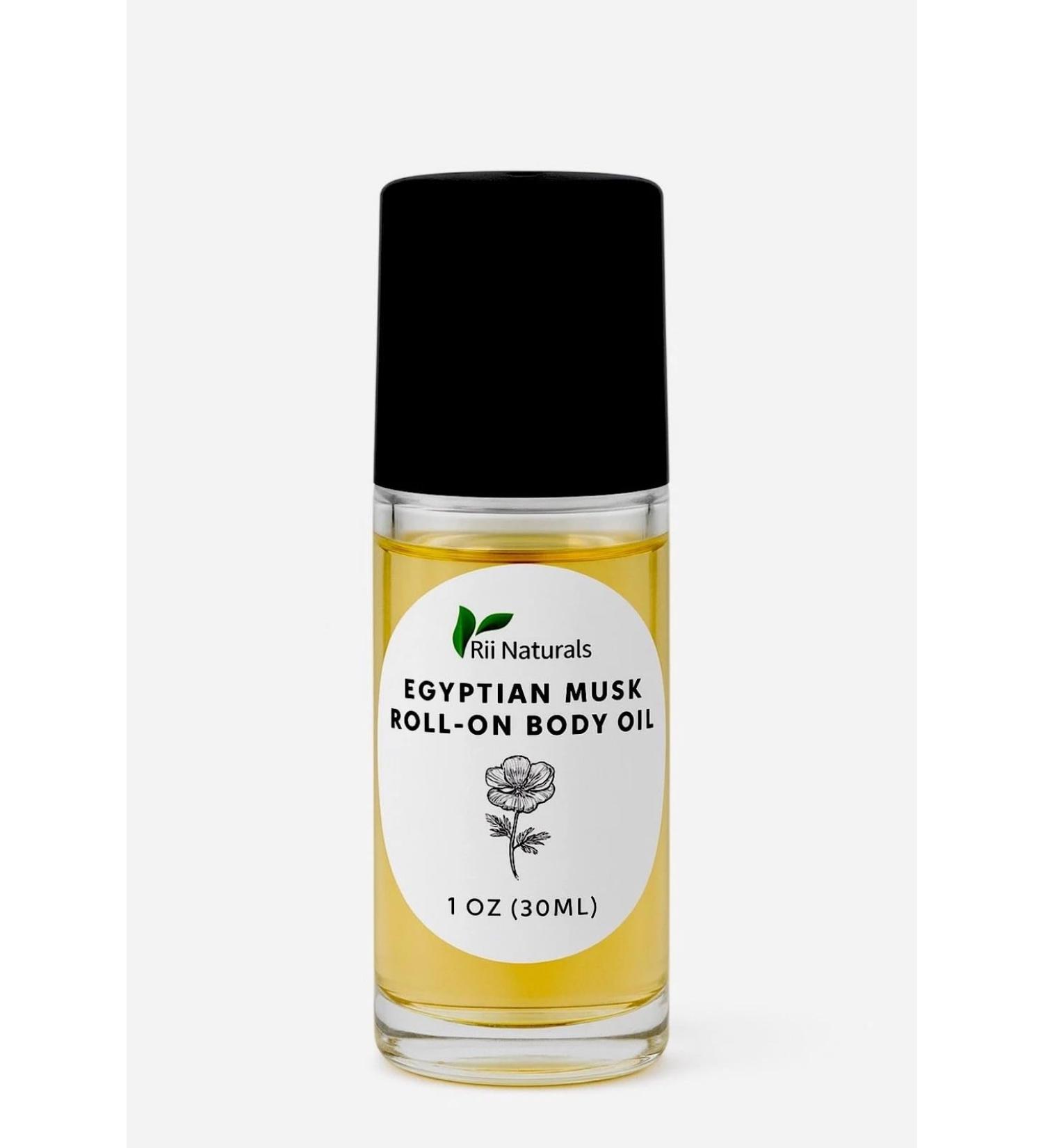 Egyptian Musk Roll-On Premium Body Oil Natural Fragrance Thick & Uncut 1 oz (30ml) - Buy Online on GoSupps.com
