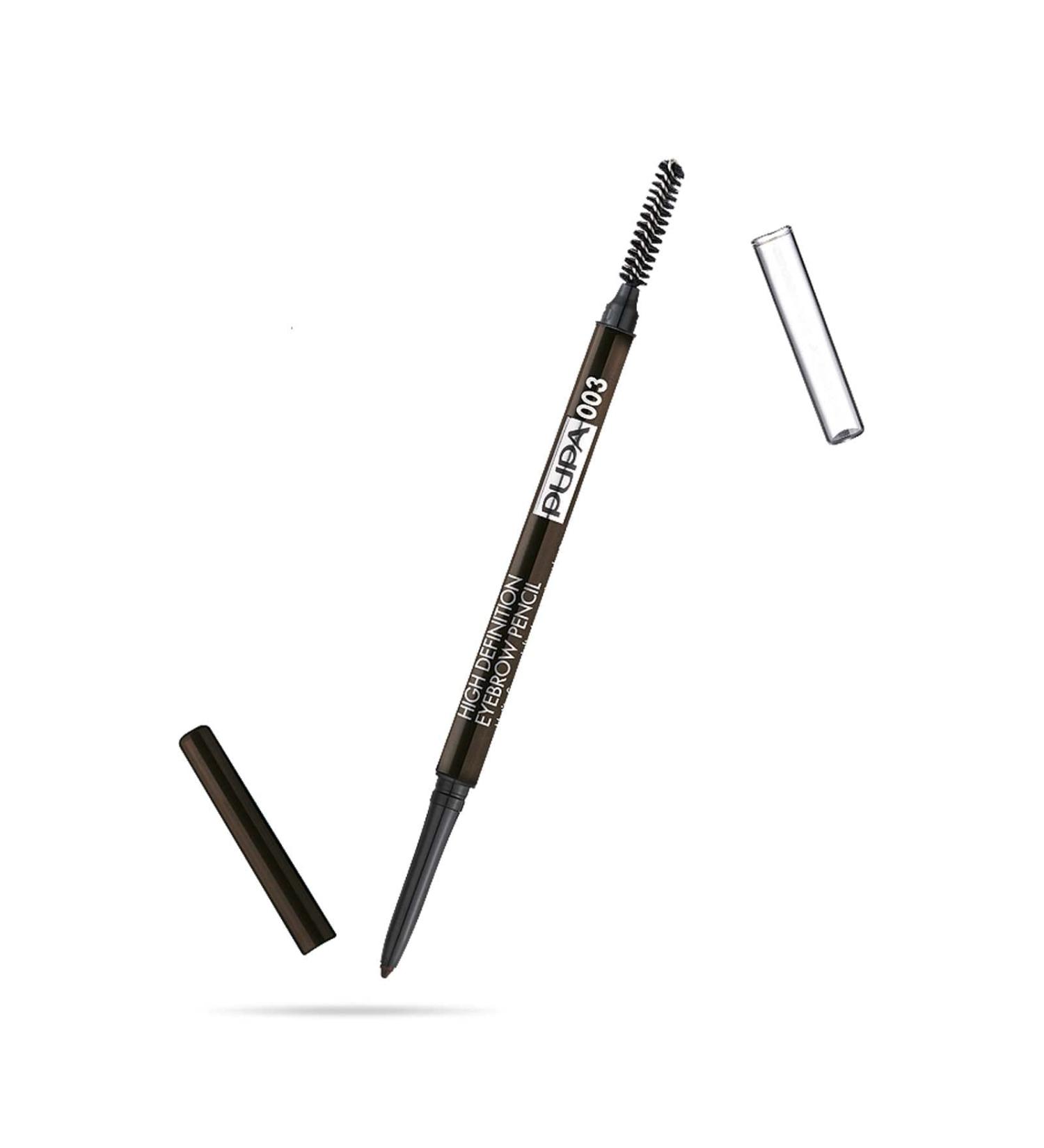 Pupa High Definition Eyebrow Pencil 003 Dark Brown - Long-Lasting Precision | International Shipping Available - Buy Online on GoSupps.com