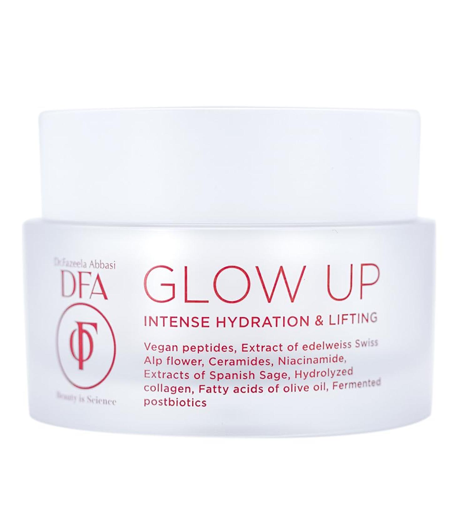 Shop DFA Glow Up: Intense Hydration & Anti-Aging Face Moisturizer | Best Korean Skincare with Cica for Brightened Soothing Skin - 1.76 Oz - Buy Online on GoSupps.com