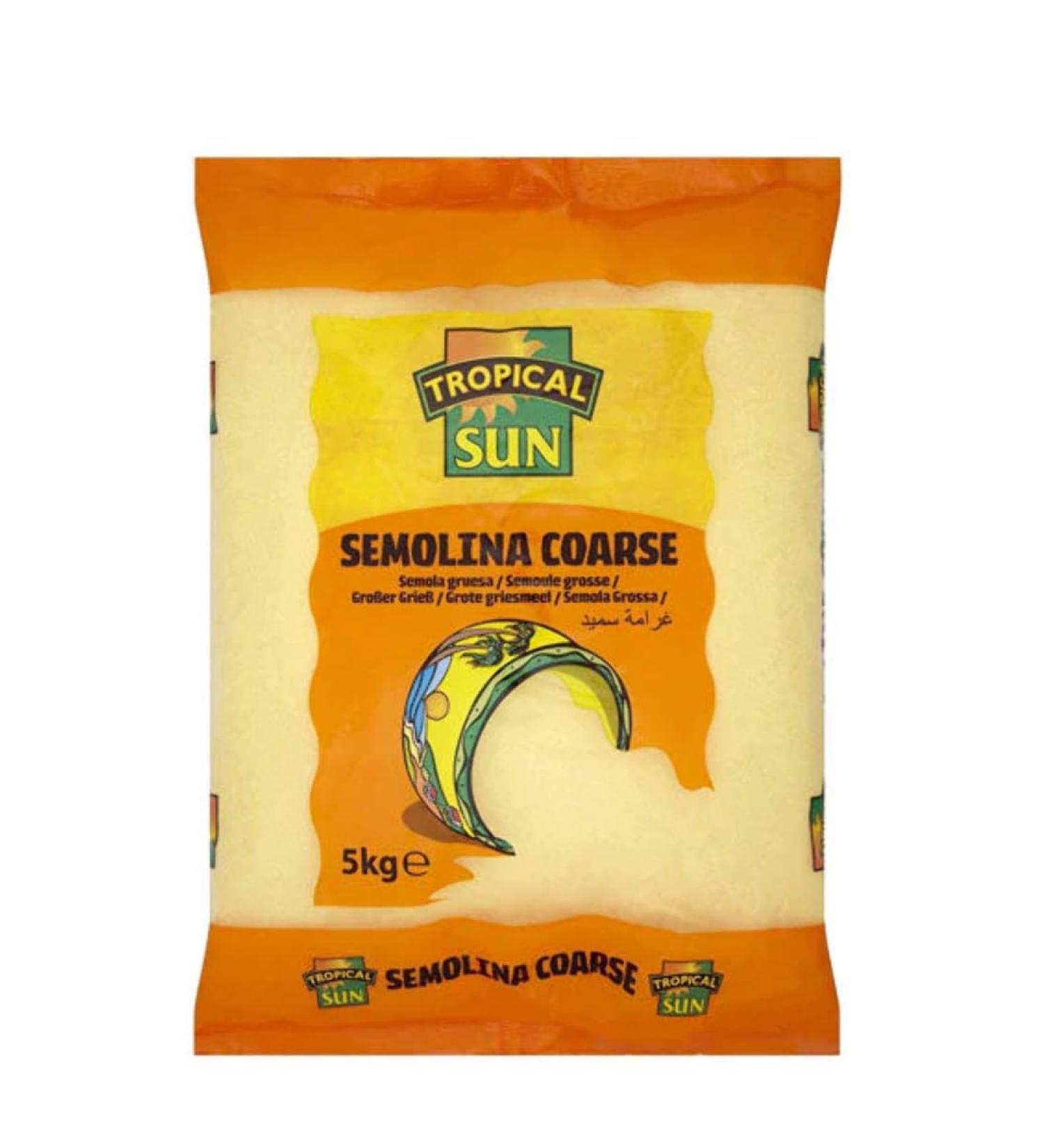 Tropical Sun Semolina Coarse 5kg-Fd
