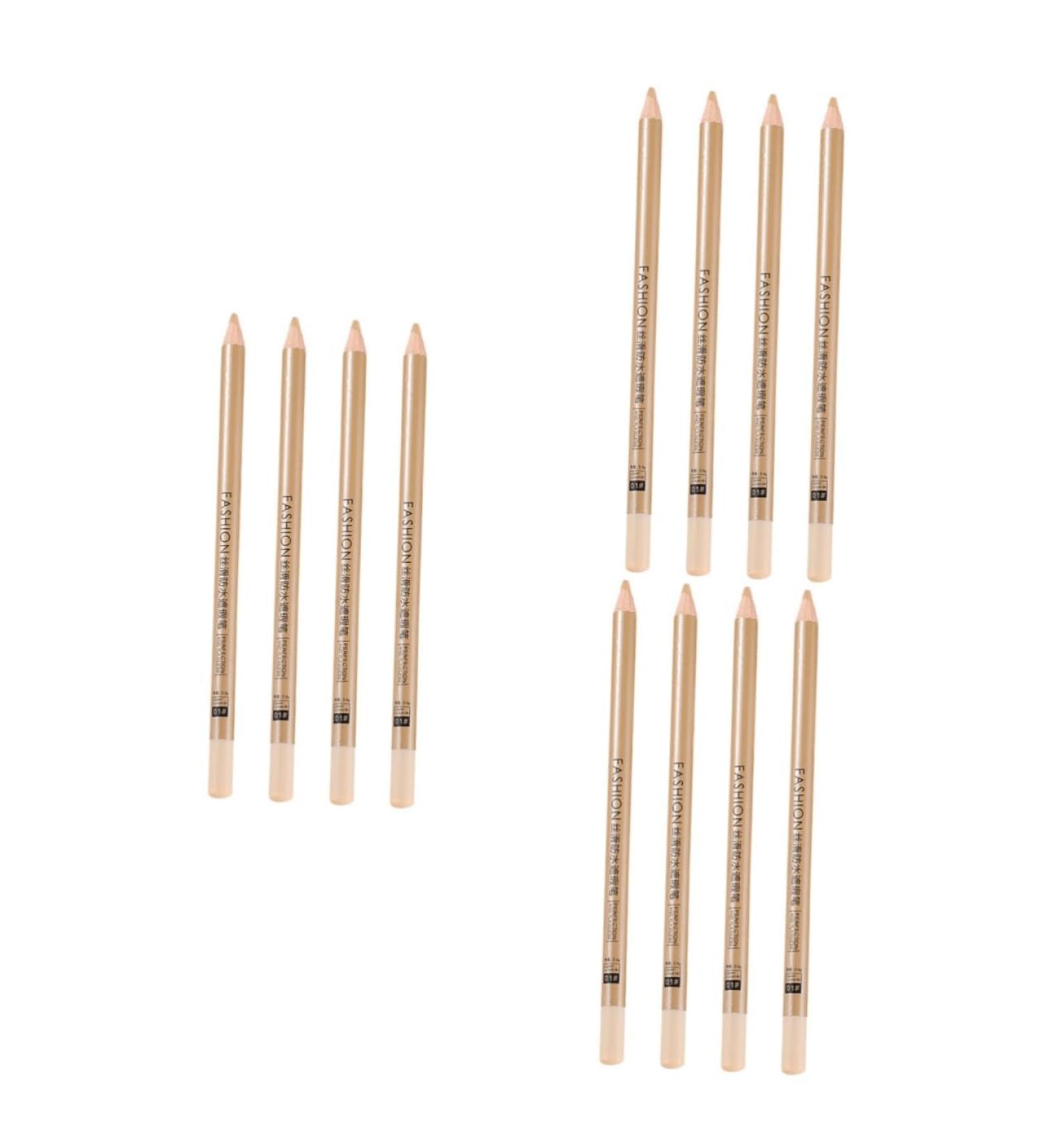 FOMIYES 12 Pcs Concealer Pen Make up Concealer for Face Concealer Stick Light Concealer Wooden White - Buy Online on GoSupps.com