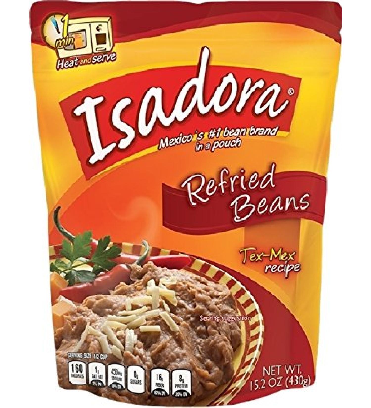 Isadora Bean Refried Tex-Mex Beans - Shop Now for Authentic Mexican Flavors! - Buy Online on GoSupps.com