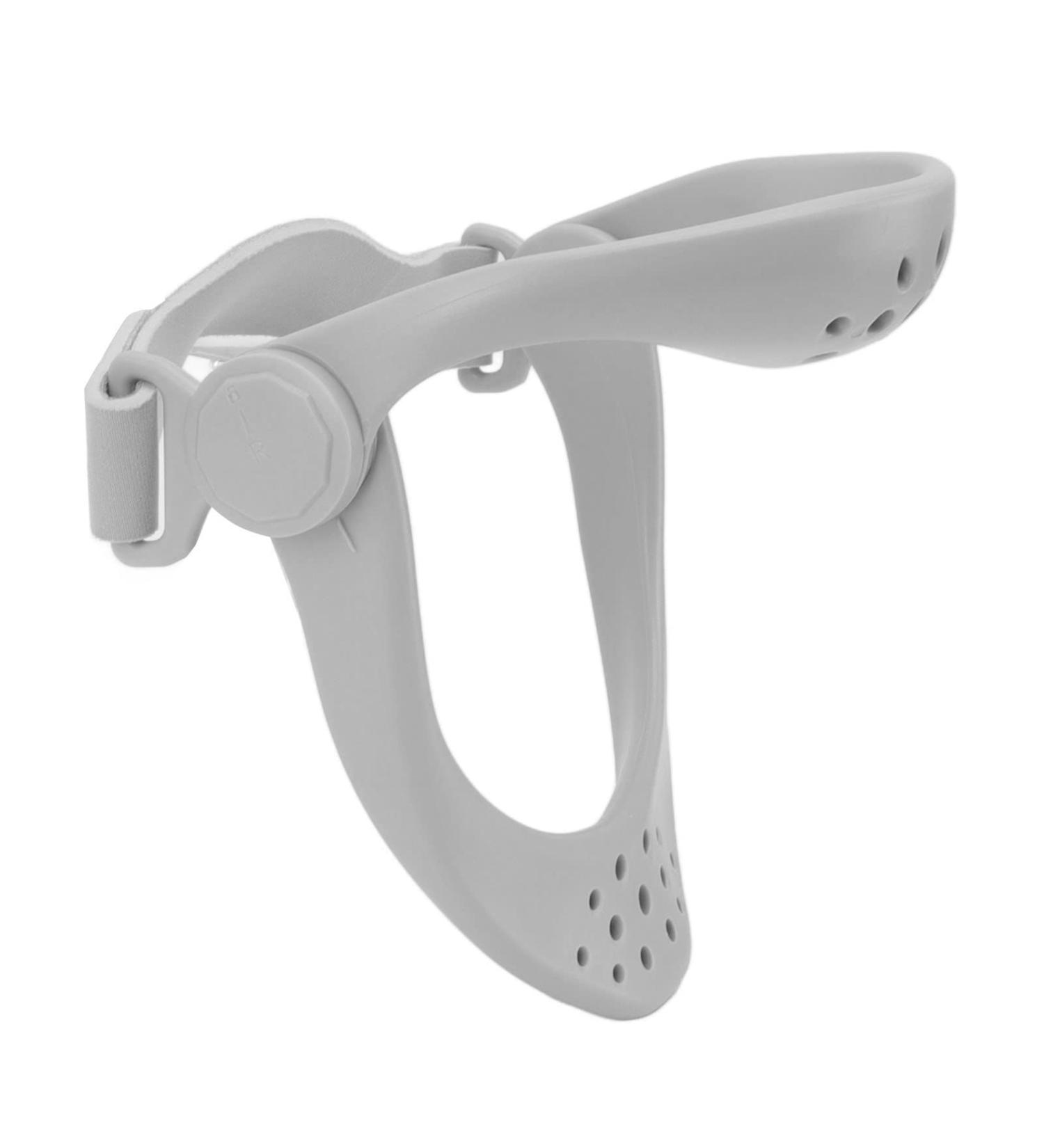 Tyenaza Neck Brace Neck Support Posture Corrector Neck Brace 360 Degree Adjustable Cervical Traction Device for Pain Pressure Relieve Grey - Buy Online on GoSupps.com
