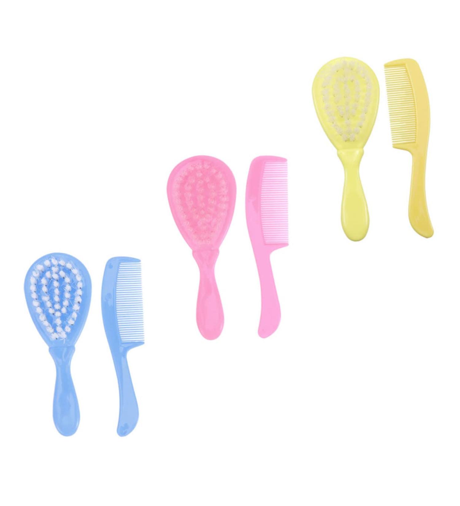 Healifty Kids Comb Set - 3 Sets of Toddler Hair and Bath Accessories - Buy Online on GoSupps.com
