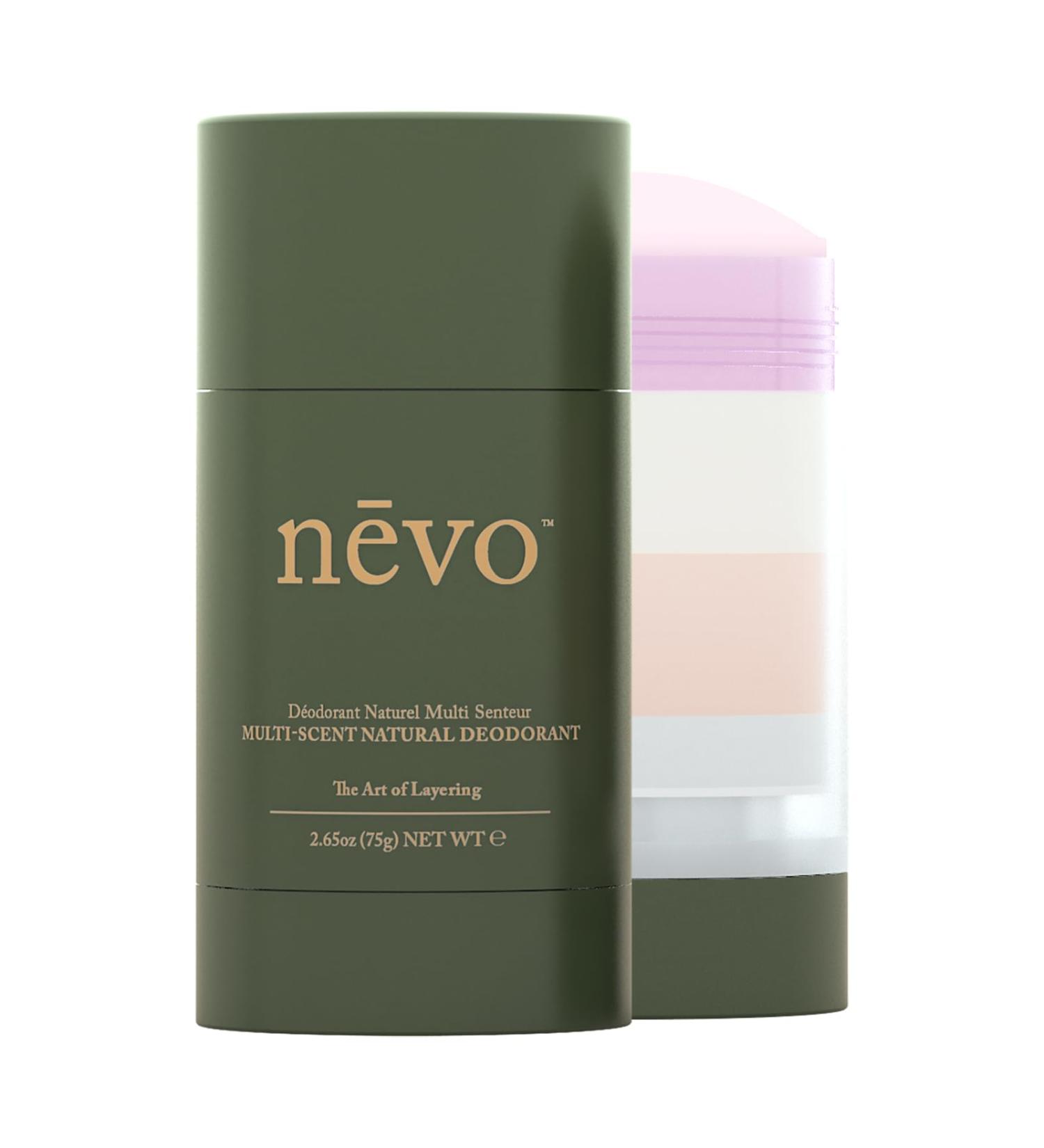 Nevo Multi Scent Deodorant Stick - Aluminum Free Organic & Vegan | Lavender-Vanilla-Lemon | 2.65 oz All Natural Deodorant for Women & Men - Buy Online on GoSupps.com