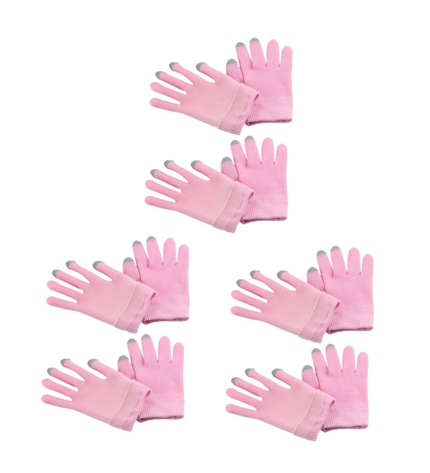 Healeved 6 Pairs Moisturizing Gloves Womens Glove Moisture Gel Gloves Moisturizer Gloves Moisturizing Sleeping Gloves Touch Screen Gloves Gels Gloves Cotton Spa Pink White Gloves Miss - Buy Online on GoSupps.com