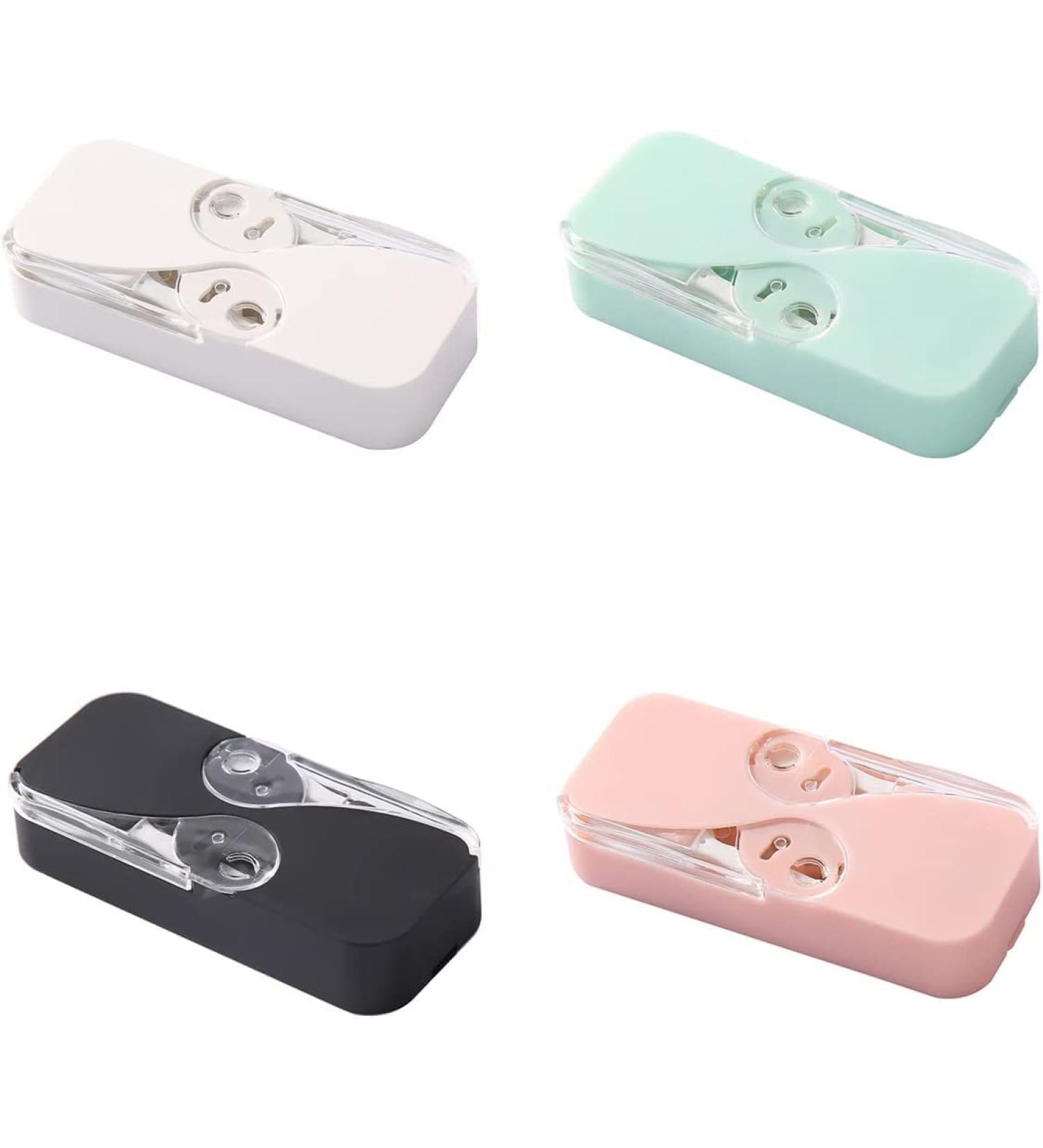 Libooi Portable Dental Floss Dispenser - 4 Pack with 48 Floss Refillable Organizer for Family Travel & Hotel - International Shipping Available - Buy Online on GoSupps.com