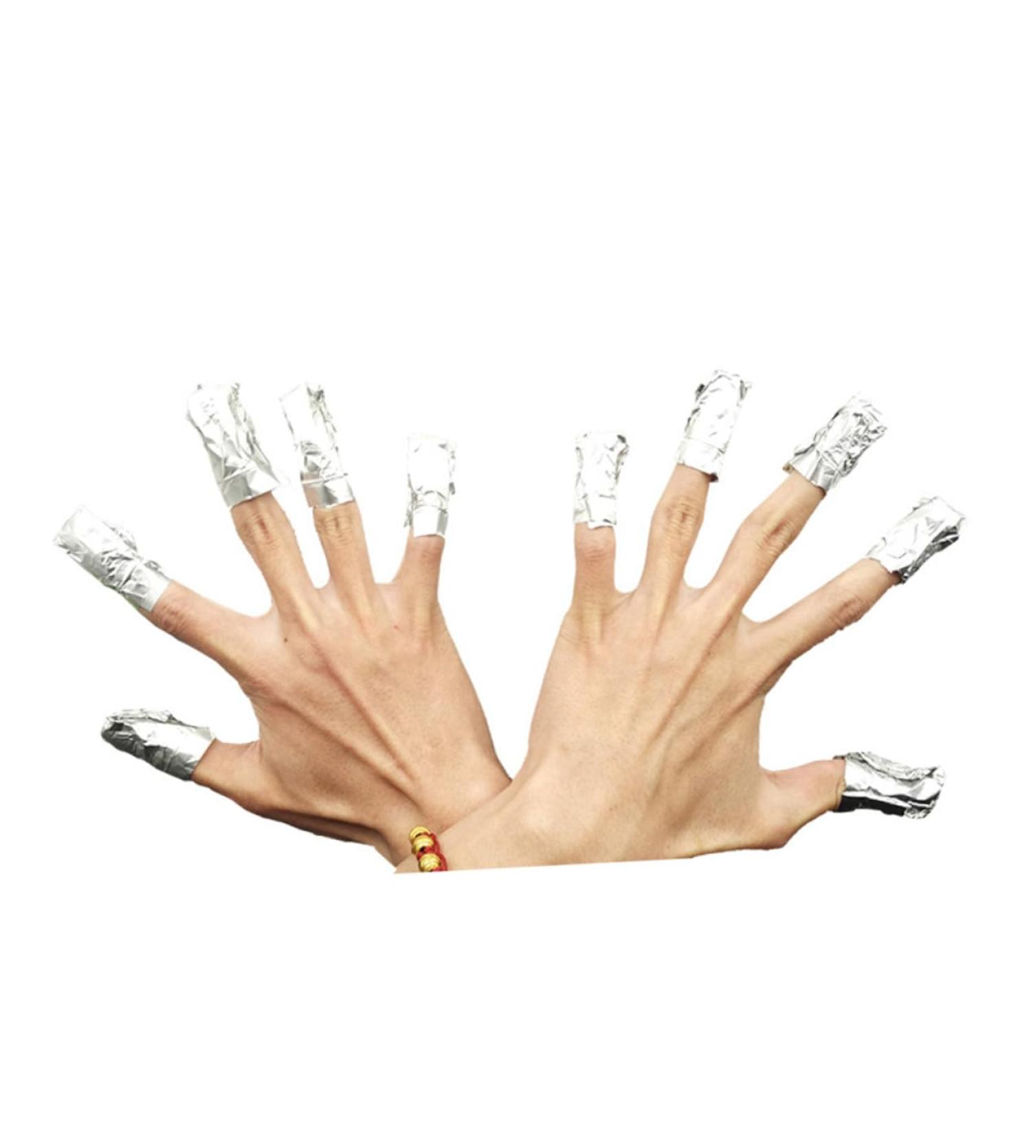 200Pcs Lingettes Dissolvantes pour Ongles en Aluminium avec Coton Faciles Utiliser et limination Rapide pour Manucure Gel Domicile Format 20 X 15 X 5 CM - Buy Online on GoSupps.com