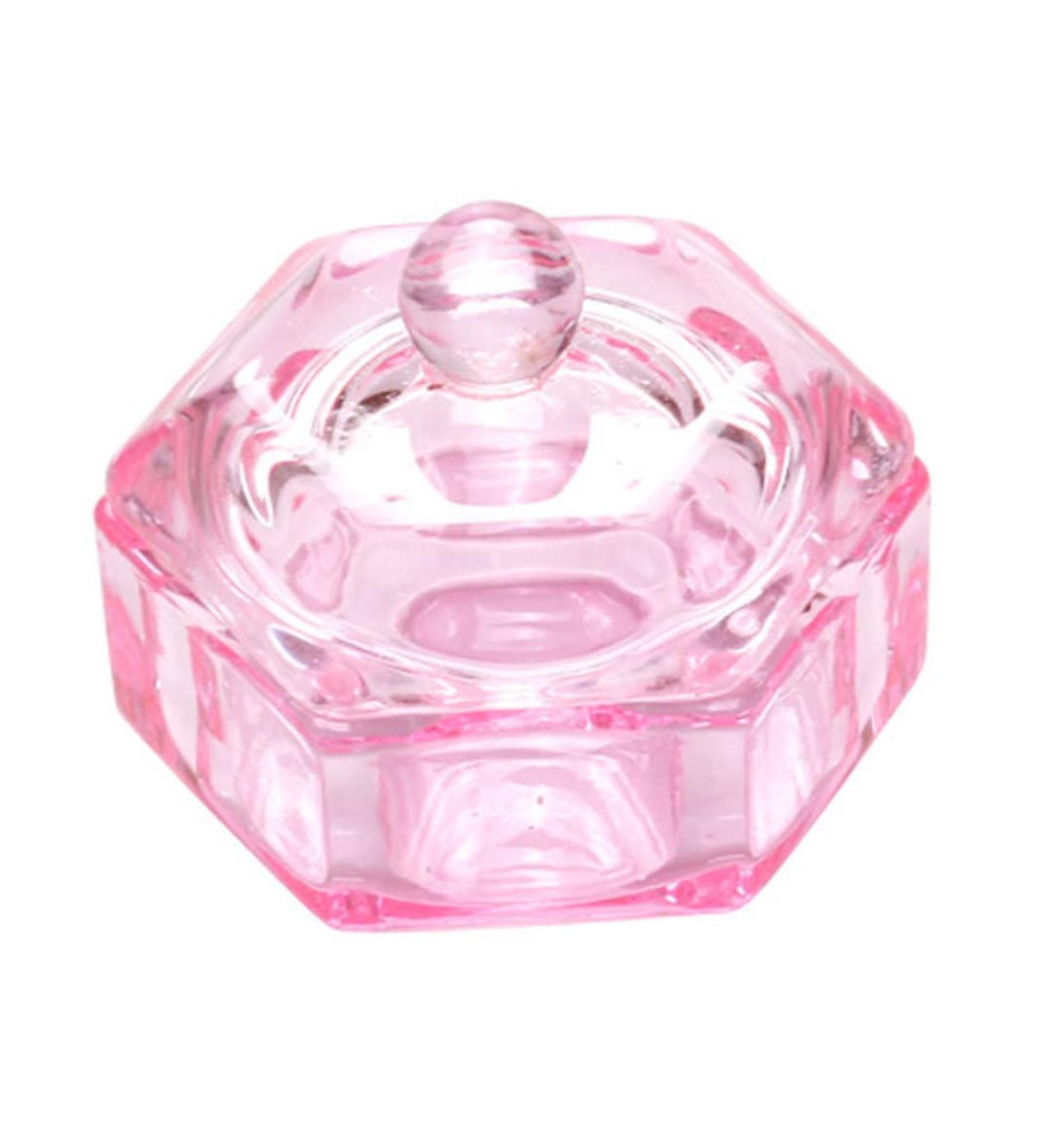 Hexagonal Dappen Dish Cup Crystal Glass Glassware Tool for Nail Art Manicure Care Nail Art Tools Nail Art Supplies Nail Tools - Buy Online on GoSupps.com