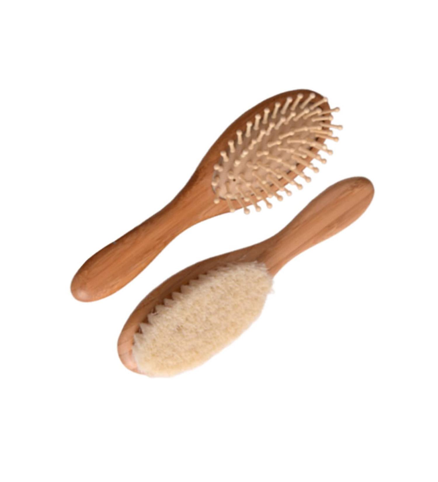 KALLORY Bath Accessories Set: Hair Massager, Wooden Comb, Scalp Massager, Baby Bath Scrubber & Brush - Haircare & Massage Kit for Babies and Adults - Buy Online on GoSupps.com