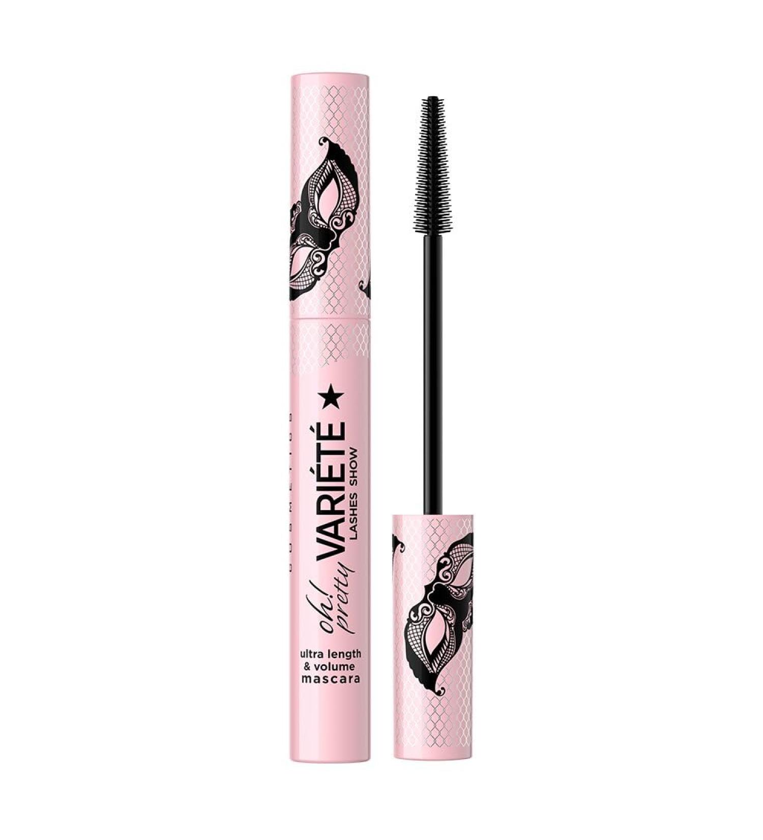 EVELINE COSMETICS Eveline Cosmetics Variete Stretchy Volumizing Mascara - Intense Black 10 ml