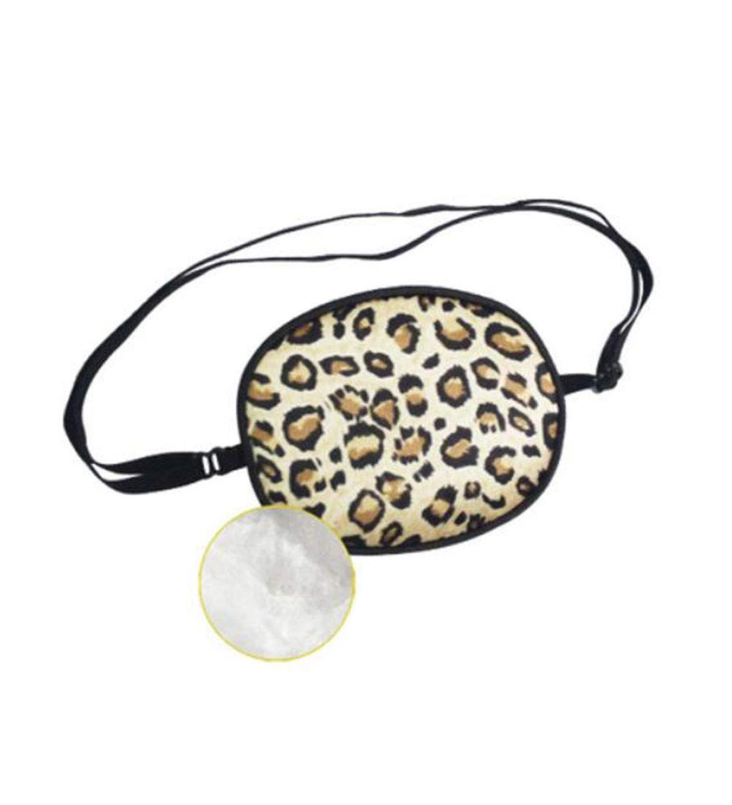 Buy Lazy Eye Adjustable Silk Eye Patch - Breathable Strabismus Mask for Amblyopia (Leopard Print) - International Shipping Available - Buy Online on GoSupps.com