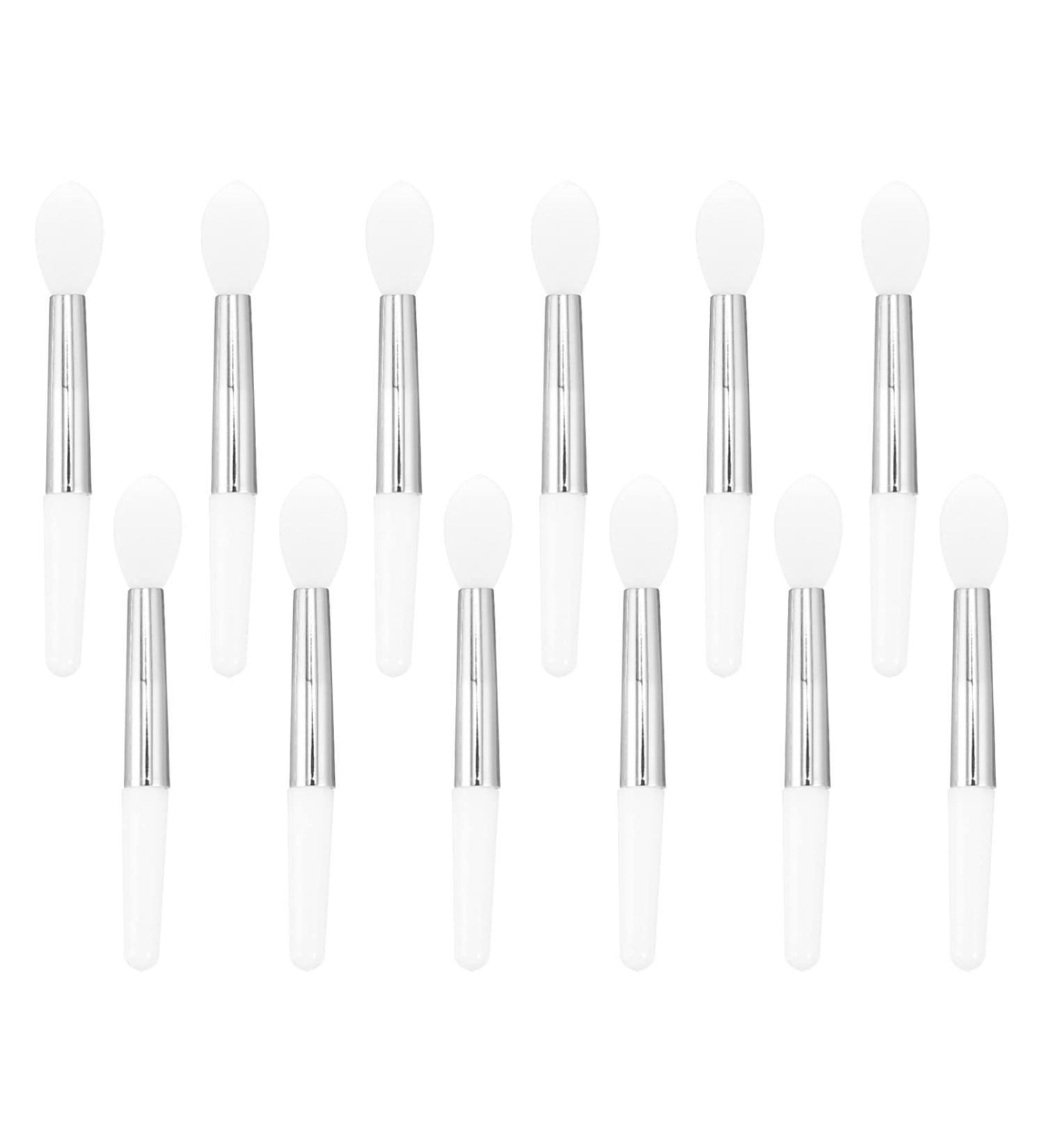 MAGICLULU Silicone Lip Scrubber 12pcs Silicone Lip Brush Lip Wand Cosmetic Lipstick Brush Mini Lipsticks Mini Lip Gloss Lip Plumper Gloss Clear Silicone Applicator Travel Mascara Silica Gel 5x1cm As Shown 3 - Buy Online on GoSupps.com