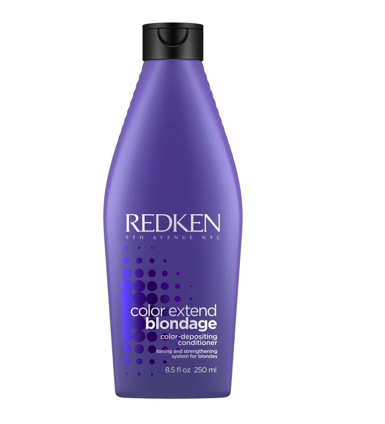 Redken Color Extend Blondage Conditioner 250ml | Anti-Yellow Shampoo for Blonde & Color-Treated Hair | Cool Radiant Blond Care - Buy Online on GoSupps.com