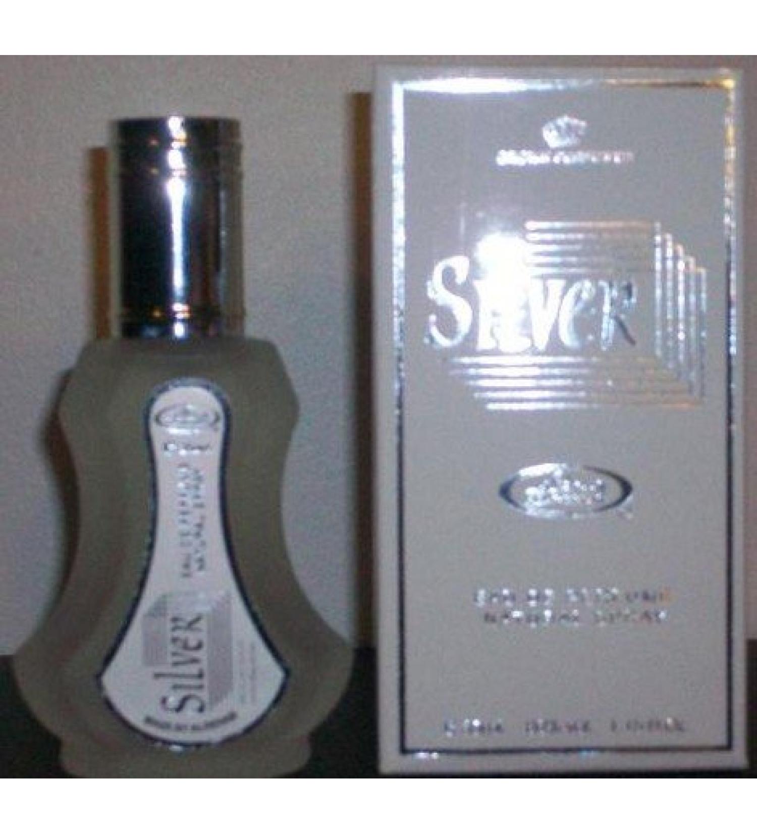 Silver - Al-Rehab Eau De Natural Perfume Spray - 35 ml (1.15 fl. oz)- 12 pack 0.1 Fl Oz (Pack of 12)