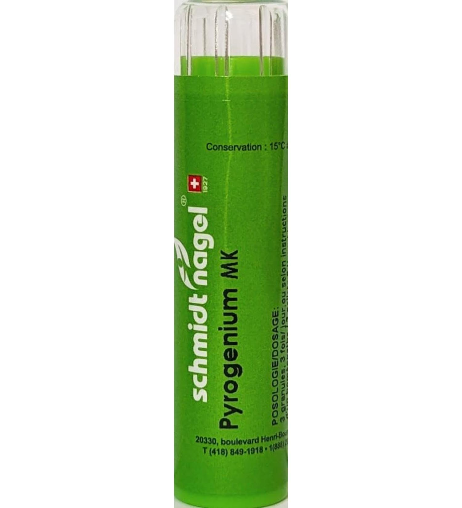 Buy Pyrogenium MK (1M) Homeopathy Medicine - Schmidt-Nagel Canada | 90 Pellets/Granules for International Shipping - Buy Online on GoSupps.com